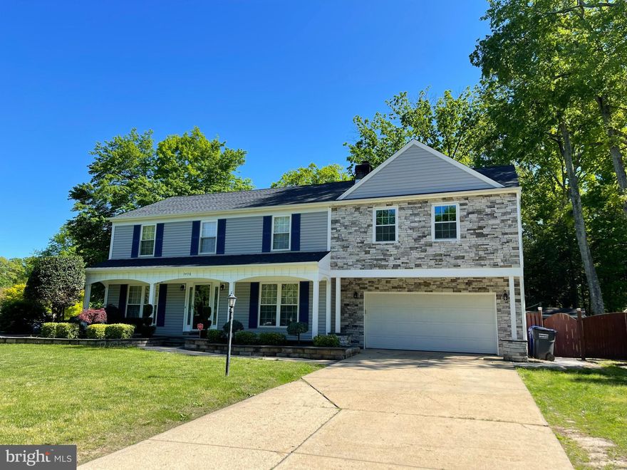 Submit your highest and best offer by offer deadline, May 16th at 4pm. Spacious colonial in the St Charles, Huntington subdivision, recently remodeled, painted and improved in the interior and exterior. Newer paint, hardwood floors, hallway bathroom recently renovated, master bathroom and  kitchen updated within the last couple of years. Just in time for your summer time enjoyment, spacious privacy fenced in backyard offers stone patio w/ stone fire pit, stone bar and grilling area, landscaping lights throughout the back and front of the house . Spacious addition can also be converted into a master bedroom. Owner currently making small repairs throughout the house. Submit your highest and best offer by offer deadline, May 16th at 1pm. **There are cats in the house, do not let them out.**