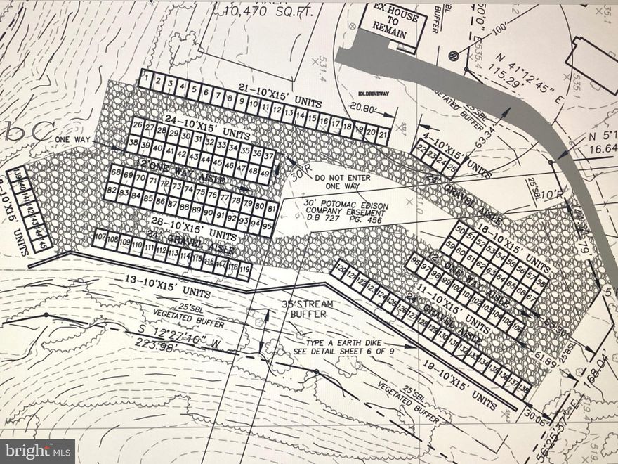 146 unit storage facility on 5.85+ac is platted, approved, and ready to be built. All approvals in-hand: DOH, DEP, Berkeley County. Phase 2 expansion is possible. (See sketch plat in photos or view docs). Property has a tenant occupied doublewide mobile home that conveys with the property. Rental income is $850/mth.
