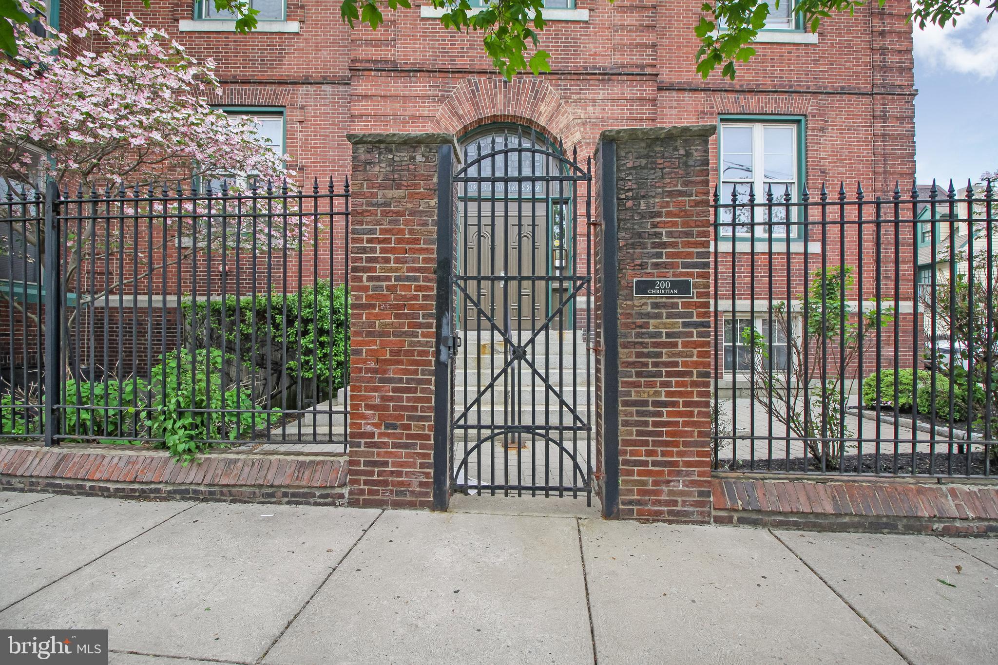This marvelous, modern Queen Village unit is exactly what any buyer would dream of. This beautiful home is walking distance to plenty of parks and notable restaurants. Enjoy your stroll to venues and eateries on South Street, the Waterfront and historic Olde City. The aesthetic of the interior matches it's pleasing exterior with dark hardwood floors, high ceilings, marble counters, and large windows that allow natural light to pour in. The lower level bedroom offers a walk-in closet and two additional closets, as well as a marble bathroom with a walk-in stall shower. The main level offers 2 more spacious bedrooms and an additional room that could be used as an office space, den, or even a 4th bedroom. The sleek kitchen has modern, crisp cabinetry, stainless steel appliances, and a large marble island adding even more counter space. With 3 bedrooms, 3.5 bathrooms, Samsung washer/dryer, and a PARKING SPACE, this condo is not only elegant, but convenient.