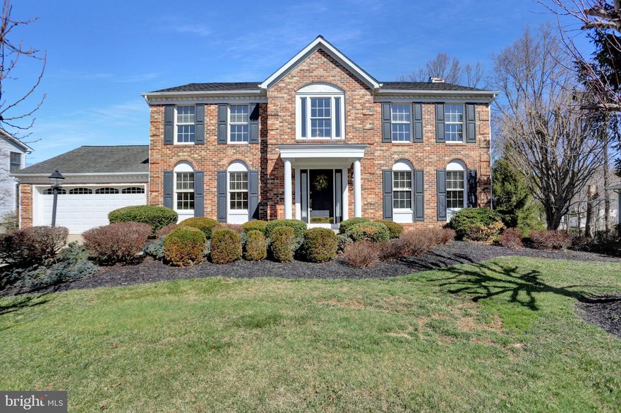 Welcome to 902 Millstone Ct - a brick front Colonial, nestled on over a half-acre lot that backs to trees and a stream. As you enter, you're greeted by a 2-story foyer that sets the tone for the rest of the home. The formal living room and dining room feature hardwood flooring along with decorative crown moulding and chair rail. The family room adjoins the kitchen and is complete with a wood-burning fireplace and has access to the rear deck, creating an ideal indoor-outdoor living space.
The kitchen features granite countertops, cherry cabinets, and stainless steel appliances. The breakfast area is bright and light filled by the bay window and offers a perfect spot to enjoy your morning coffee while overlooking the scenic backyard. The main level also includes a convenient laundry room and powder room just off the kitchen.
Upstairs, the primary bedroom features a vaulted ceiling, a walk-in closet, and an ensuite bathroom with a double-bowl vanity, jetted tub, and separate shower for the ultimate in relaxation. This level also features two additional bedrooms and a full bathroom . The larger bedroom was previously two bedrooms , so has the potential to be converted back to  create a fourth upper level bedroom.
The fully finished lower level adds even more living space with a large recreation room with a wet bar, and has sliding glass doors that lead to the rear patio – perfect for entertaining or enjoying peaceful evenings. Another finished room could serve as a home office or a spare bedroom, while an additional finished room provides plenty of options for a craft room, storage room or whatever you desire. A half bath completes the lower level, adding to the home's convenience.
This home is a must-see with loads of living space, a beautiful setting, and plenty of room for all your needs. Don’t miss the opportunity to make it yours!
