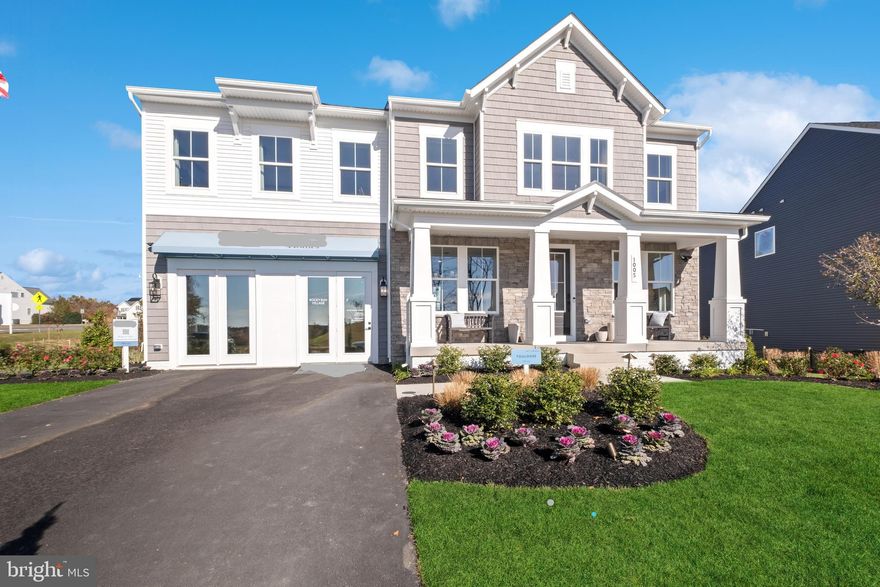 QUICK MOVE-IN -- The STAVENGER features an open floorplan with a main floor bedroom and full bath suite. You're sure to enjoy the large Farmhouse-style kitchen with over-sized island with pendants above,  large walk-in pantry, upgrade cabinets, quartz countertops, ceramic backsplash and upgraded appliances; plus the spacious great room, home office and formal dining room with a first floor bedroom with attached private bath.   Main level includes luxury vinyl plank flooring throughout.  Upper level features large Primary bedroom with an amazing, huge walk-in closet and well appointed full bath with seated shower and double vanity; plus 3 additional bedrooms - two have walk-in closets; and upper level laundry.  Check out the fabulous finished lower level for even more space with rec room and den/bedroom with full bath.  Enjoy outdoor living with the covered porch!  Everything you are looking for!
Hazel Run Glen is a beautiful single family community of new homes for sale in Fredericksburg, VA offering 109 homes on 1/4 acre homesites. Embrace the serenity of this quiet wooded location while enjoying easy access to major shopping, dining, and commuter routes. Each home is offered in one of our new interior design Looks: Loft, Farmhouse, Classic or Elements for on-trend style in your new construction home. Prices and terms subject to change***location premiums may apply.  PHOTOS/RENDERINGS REPRESENTATIVE ONLY - MAY SHOW OPTIONS, UPGRADES OR DECORATOR ENHANCEMENTS.