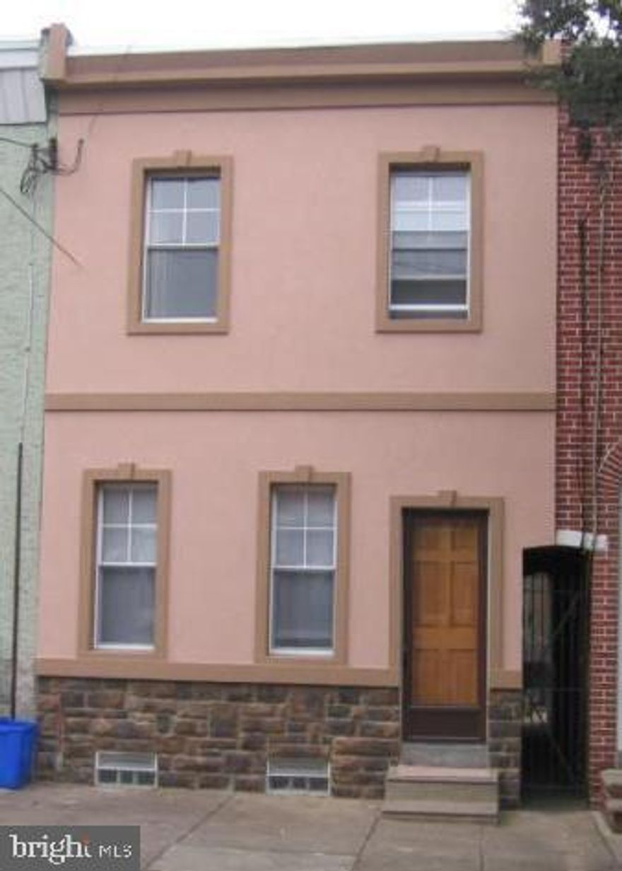 Clean 2 bedroom Port Richmond home with modern kitchen and bathroom, custom front facade, and new heater.  Full unfinished basement with  washer & dryer (as-is condition)  New carpets installed on stairs and second floor plus fresh paint throughout home.  Laminate flooring in combination living room / dining area.  Close to transportation and just a 3-minute ride to Center City.  
Being sold "As-Is" and is priced accordingly.  Available immediately and easy to show with lockbox.
James C. Hasher, is PA licensed Broker for Hasher Realty, Inc. and is a member of Four Sons Development, LLC