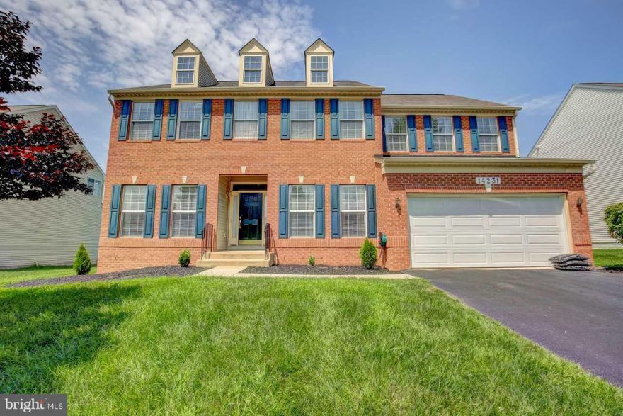 AWESOME HOME - Come see this lovely, spacious brick front colonial. This home offers brand new carpet throughout, freshly painted, 2-story FR w/stone fireplace, 1st fl office, huge cooks kitchen w/center island, large open rooms, 4 spacious bedrms up and a fully finished bsmnt w/huge rec rm, full bathroom, den and walk-out.  Ready for immediately occupancy!  COME SEE