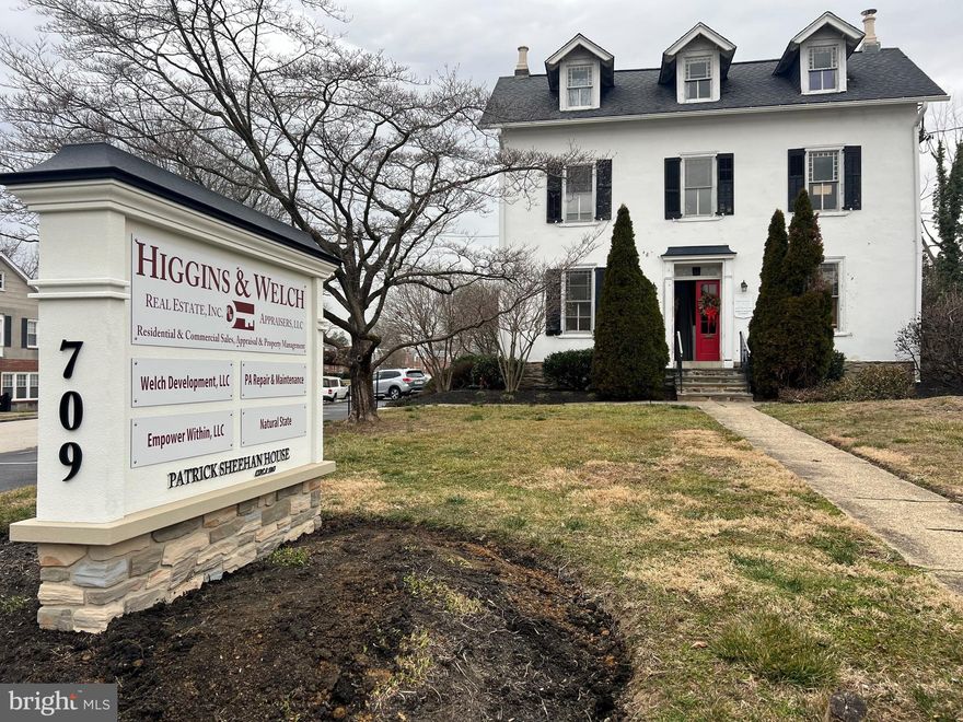 Newly renovated second floor office with 2 rooms and 2 closets in the historic Patrick Sheehan House now available. Conveniently located on Bethlehem Pike and in close proximity to Chestnut Hill, Center City, Route 309 and other travel routes. Freshly painted, new neutral color carpeting and padding, new lighting, and close access to recently renovated powder room. 24 hour access, parking lot and street parking and many nearby eateries, retail stores and amenities. Tenant pays $100 per month for electric, water and gas/heat.  Tenant responsible for phone, cable and/or internet.