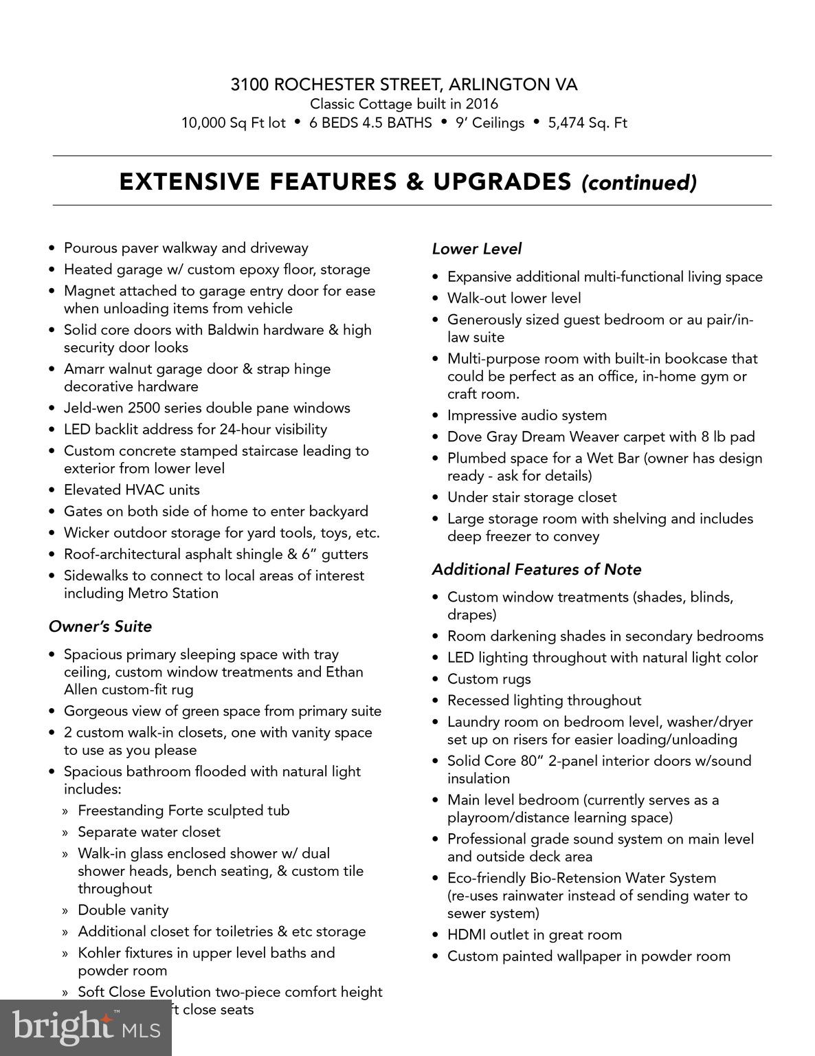 WILLIAMSBURG VILLAGE - Residential