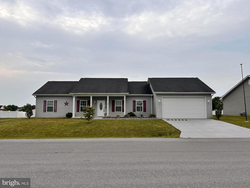 This Ranch-style home is located in a well-established subdivision off Eagle School Rd and boasts convenient access to major roads for commute, shopping and dining. This 3 BR, 2.5 BA house offers an open living space, fireplace and upgrades such as granite countertops and LVP flooring throughout. Designed with accessibility in mind, this home includes wider hallways, a roll-in shower, walk-in bathtub and grab bars in the bathrooms. Whether you're looking for your forever home or need a functional, accessible layout with stylish touches, this property offers the perfect blend of modern and practical conveniences.