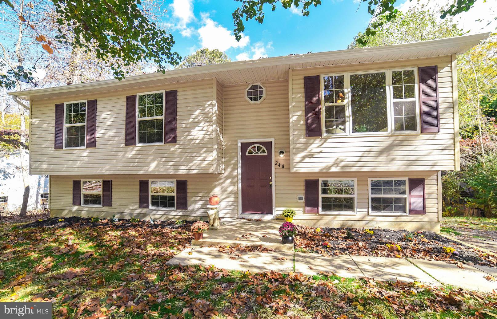 Welcome Home to this beautiful and Newly Renovated home !!! Entire kitchen w/ SS appliances, ALL New both upper level bathrooms , new flooring throughout, walkout level, separate laundry room, bedroom suite in lower level , office/den and second living room. Big deck for your entertainment. Not too far in CRE, close to shops, restaurants and Rout 4. This home could be yours by Christmas if contract received soon. A must see !