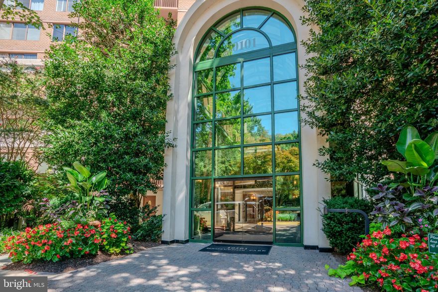 This renovated condo offers modern living with a newly updated bathroom (2023), a new in-unit washer and dryer (2024), refrigerator (2024), microwave (2024), and a NEST thermostat. The condo faces east with a spacious balcony overlooking trees.  The recently renovated building (2025) is packed with great amenities for both work and play, including a business center, a clubroom, a fitness center, a sauna, and a theater room.

Step outside and enjoy the outdoor kitchen/BBQ area, a lounge, a swimming pool, and a tennis court. Grosvenor Market is located in the complex just a short walk away. You’ll be in a prime location with easy access to I-495 and I-270, and just a short walk to the Glenmont Metro Station. The unit also comes with an assigned parking space and 24-hour security. The parking and condo fees are included in the rental price.

Nonrefundable move-in fee of $250
There is a REFUNDABLE deposit of $250 for use of the freight elevator reservation between 9:00 am and 6:00 pm from Monday through Saturday. 
There is a nonrefundable fee of $400 for any unscheduled, Sunday, Federal Holiday, or after-hours use of the freight elevator.