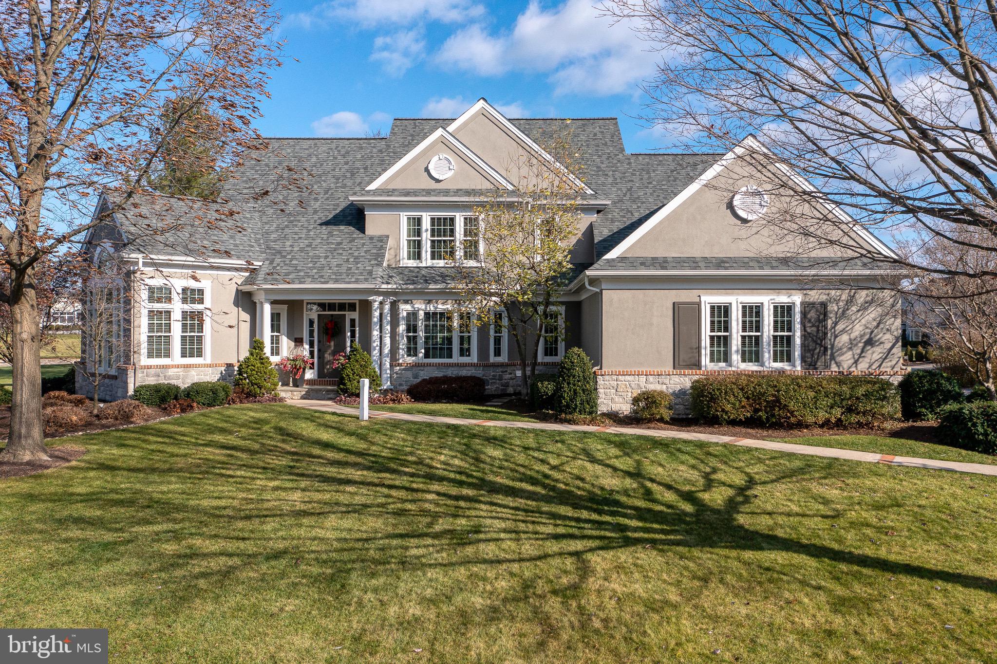 Welcome to Bent Creek Country - where exclusivity and 5-star living are the way of life. This is a unique and rare opportunity to walk into a meticulously maintained and updated home immediately. Bent Creek sits on 300 acres of gorgeous natural surroundings in a gated community amongst exquisitely designed homes and tree-lined streets. This is resort-style living at its finest, with a clubhouse featuring four food venues, an outdoor heated pool, and tennis courts! All within minutes of Lancaster, Hershey, and Harrisburg! This home is located on a premium lot boasting gorgeous views of the 7th hole of the prestigious Jay Morrish-designed golf course. With 4 bedrooms, 4.5 Bathrooms, updated Anderson windows, updated roof, updated HVAC, and a finished basement with kitchen and bath, this home is as good as new! Step through the front door of your new home to quickly be greeted by a grand foyer with vaulted ceilings and hardwood floors. Work from home? No problem! The first floor features a private office with custom built-ins and a custom-built desk by Beiler Custom Cabinetry! If entertaining is your passion, your guests are going to love the flowing floor plan that leads to a vaulted ceiling great room featuring expansive windows, custom trim work, a gas fireplace, custom Beiler built-ins, and a custom patio with a built-in Firemagic luxury grill, all over overlooking views in all directions of the golf course and mature landscape. If cooking is your passion, then you will appreciate the custom kitchen where no detail is overlooked. Designed and built by Manny Beiler Custom Kitchens, you will find that no expense was spared! Beautiful painted and stained maple cabinetry with soft close doors and tongue-in-groove drawers. Thermidor refrigerator, Viking gas range, GE ovens, and quartz countertops make this kitchen a cook's dream! Overindulged in the kitchen? Retreat to your private master suite on the 1st floor for some respite. The Master bedroom features vaulted trey ceilings, two oversized walk-in closets, a master bath with marble floors, custom cabinetry with two sinks and quartz tops, an oversized soaking tub, and a tile shower with glass surround. You’d think you are at the spa!
This home comes with no shortage of built-in cabinets and closets! You will love the drop station that features a bench and hooks for the kids to keep organized just off the garage entrance. The garage features three spaces with newer garage doors and openers, ready for all your toys! The First-floor laundry room includes built-in cabinets and a washer & dryer included!
Make your way to the finished basement, and you will quickly fall in love with all of the additional space this home affords. The basement features a private room perfect for a home gym or office and a sprawling family room perfect for entertaining. If you need a separate area to prepare food, you will appreciate the 2nd basement kitchen that features custom cabinets by Beilier Kitchens and stainless appliances, all included! The basement also features an unfinished space for storage that also hosts a water softener, two hot water heaters, and a central vacuum system. The basement also includes a 1/2 bath and a massive walk-in closet.
The 2nd floor of this gem features a loft with built-in cabinets and a desk, along with three oversized bedrooms. Two bedrooms share a jack and Jill bathroom, and one bedroom includes a private bath, all updated with newer cabinets and countertops. Each bedroom features ample closet space and abundant custom trim work.
Move right in and make this 6000+ sqft one-of-a-kind home your next home. Rest easy knowing this home was loved and well cared for, with no detail overlooked when it came to updates and routine maintenance. Hurry, someone is going to get a deal on this beauty.