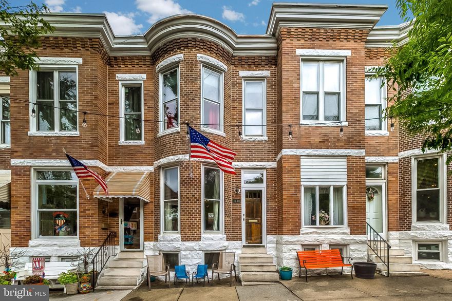 **Multiple offer situation - Best and Final offers due by 5pm on Sunday June 21st**  Located on the  Greatest Street in America , 1620 Jackson Street is the quintessential Riverside rowhome!  This modern, move-in ready home offers tons of character - exposed brick, original hardwood floors, and tin ceilings.  The main level is open and includes a large living room, dining room, and kitchen with breakfast bar.  Upstairs you will find two spacious bedrooms, a centrally located full bathroom with a skylight.  Off the rear bedroom, you will discover the 2nd level deck.  The lower level is partially finished and is perfect for an office/playroom/tv room.  Additionally, the basement provides plenty of storage space and a laundry area.  The rear patio of the home is fully fenced and is perfect for grilling, gardening, and entertaining.  **Rear patio has parking potential**