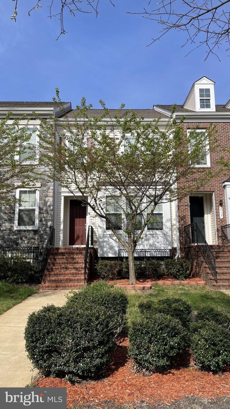 Stunning 3-level townhouse in sought after neighborhood of Embry Mill. This is a beautifully maintained, spacious townhome with a two car rear-entry garage. Fresh, neutral paint throughout. Open concept main level seamlessly combines living, dining, and kitchen space. Gourmet kitchen with large center island, granite counters, stainless appliances including a gas cooktop, and double wall oven. Upper level has 3 bedrooms including primary suite with oversized shower and dual vanities. Convenient 1/2 baths are on the lower and main level. This home is just a short walk to the amazing amenities including the community pool, gym, Grounds Cafe, tot lots, walking trails, and sports fields. Also close to I-95 for easy commuter access.