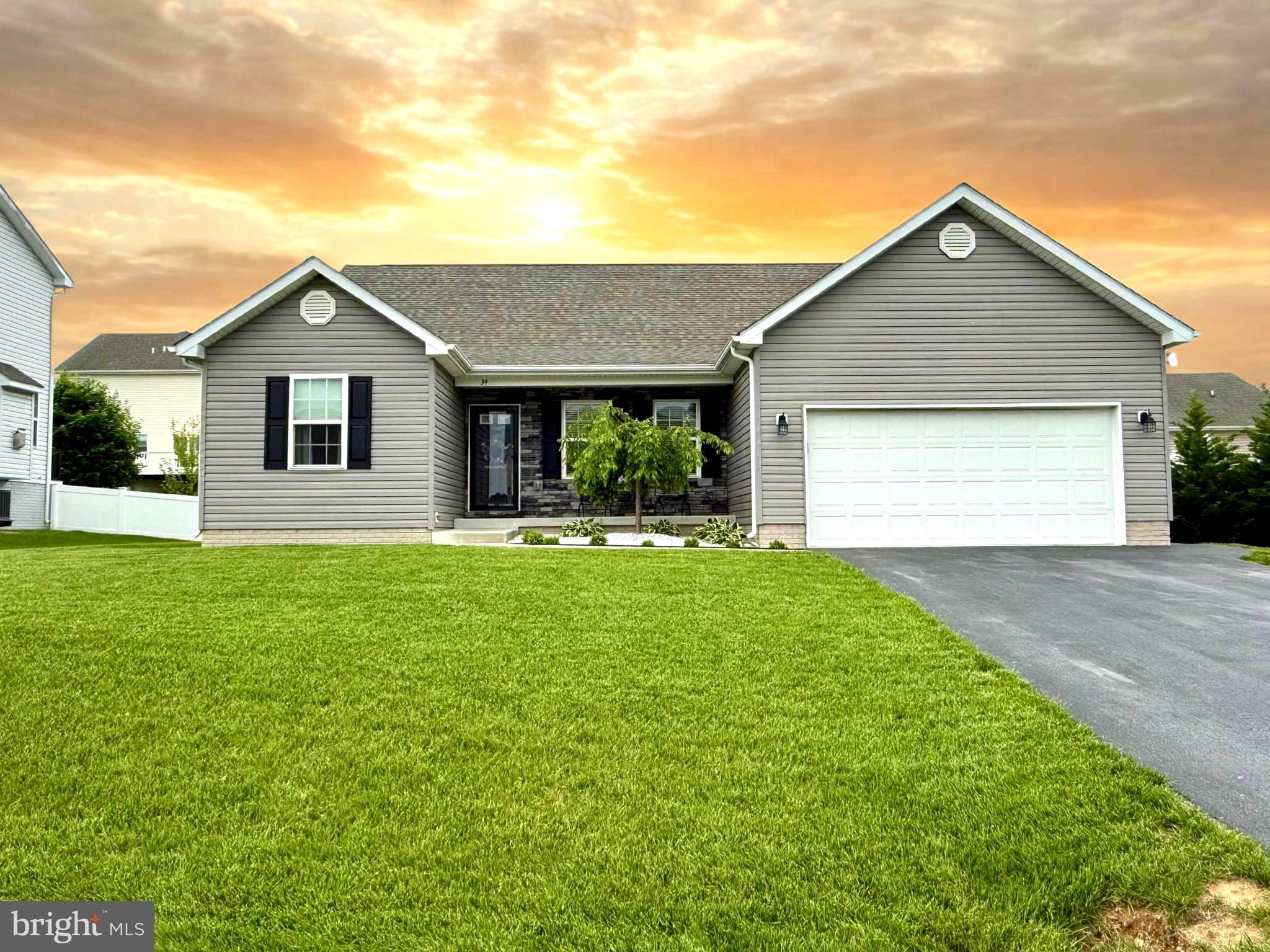 ***Multiple offers received. Please submit highest and best offers by 5:00 PM on Sunday, May 18.,***
Room to Live, Relax & Grow - 4BR/3BA Ranch with Walk-Up Basement
Welcome to this meticulously maintained, spacious and thoughtfully designed 4-bedroom, 3-bath ranch - perfectly blending comfort and functionality. The main level features beautiful hardwood floors, gas fireplace and an open, airy feel. You’ll love the screened-in Trex/vinyl porch - ideal for quiet mornings or evening gatherings, rain or shine. Downstairs, the fully finished walk-up basement offers endless possibilities. It includes a large living area, the 4th bedroom, a full bathroom, and flexible space that’s perfect for a home office, gym, or even a future theater room. Durable waterproof laminate flooring adds both style and practicality. Step out back to a generous fully fenced yard with a storage shed and easy access from the basement - great for entertaining or everyday convenience. I didn't even mention the garage, which is finished with beautiful epoxy floors. This home truly has everything you could need, space for everyone and every stage of life - don’t miss your chance to make it yours! Want to tour this lovely home in person - join us for the Open House this Sunday from 2:30 to 4:00 PM!