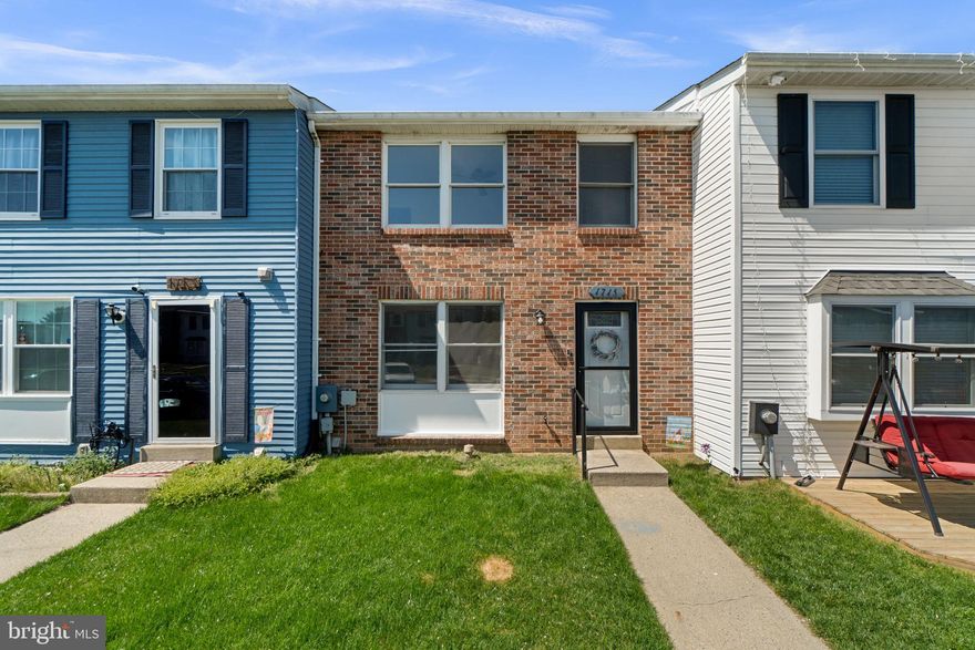 Welcome to 1715 Country Court, a beautifully refreshed three-level townhome featuring refinished hardwood floors, brand new carpet, fresh paint throughout, and brand new washer and dryer - offering a truly move-in ready experience.

Enter the main level to a bright and inviting living room that flows seamlessly into the spacious, well-equipped kitchen and adjoining dining area with direct access to the patio and fully fenced backyard—thoughtfully designed for everyday functionality.

The previous owner added a convenient quarter bath off the kitchen, which could also be easily converted into additional pantry storage if preferred.

Upstairs, the spacious primary bedroom includes an en suite bath, complemented by two additional bedrooms and a full hall bath.

The fully finished lower level adds valuable flexibility with a comfortable family room, bonus room ideal for a home office or additional storage, a half bath, and a dedicated laundry area.

The backyard offers a distant mountain backdrop and is located just yards from community amenities including playgrounds, tennis courts, and a pavilion. Two assigned parking spaces add to the home’s convenience.

Ideally located near Fort Detrick and Downtown Frederick, with convenient access to shopping and everyday essentials including Lowe’s, Wegmans, dining, entertainment, and recreation, all while maintaining a quiet neighborhood setting.

This home is an absolute gem—don’t miss your chance to make it yours!
