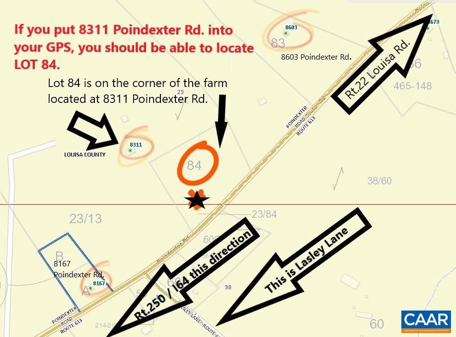 lot 84 POINDEXTER RD 84