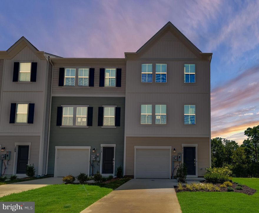 AUGUST 2025 DELIVERY!

Welcome to The Gallery, one of Martinsburg's newest communities! Located centrally to plenty of recreation, dining, and shopping options, and only 2 miles proximity to major metros like I-81, you'll have everything you need within minutes of your brand-new home!

Introducing the Harriett floor plan by Lennar, where luxury meets affordability. This 3-level townhome boasts a front-load 1-car garage, a spacious backyard, and 3 bedrooms. With 2 full baths and 1 half bath and an alternate third floor plan with a 2-foot extension, you'll have all the space and conveniences you desire. When you step into the home from the 1-car garage you will see the spacious rec room waiting to be transformed to meet your needs. Once on the second level, you'll see the kitchen features beautiful White Ornamental granite countertops, Barnett Duraform cabinets in Stone, and Frigidaire stainless steel appliances.  This level has a half bath and an open concept connecting the dining room and great room. Upstairs, you will find all 3 bedrooms and 2 full bathrooms. The primary suite includes a walk-in closet. The laundry room is upstairs for added convenience. Don't miss your chance to be one of the first homeowners in this up-and-coming community!

*Prices and incentives are subject to change without notice. Photos are of a similar home. Prices and features may vary and are subject to change. Prices do not include closing costs and other fees to be paid by buyer and are subject to change without notice. This is not an offer in states where prior registration is required. Void where prohibited by law. Copyright © 2022 Lennar Corporation. Lennar, the Lennar logo are U. S. registered service marks or service marks of Lennar Corporation and/or its subsidiaries. Date 02/22