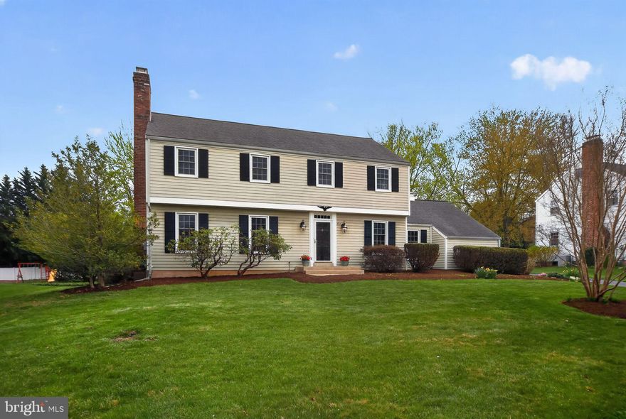 Welcome to 450 Coldstream Drive, nestled in the sought-after Coldstream community of Berwyn, where timeless elegance and everyday comfort come together in this beautifully maintained 4-bedroom, 2.5-bath single-family home.  The interior of the home is freshly painted and showcases beautiful hardwood floors throughout both levels.

A classic center hall entry sets the tone, flanked by a refined formal dining room and an inviting living room with a wood-burning fireplace, ideal for both entertaining and cozy evenings at home. Each space is enhanced by traditional details, including crown molding, that add warmth and character. Toward the rear, the family room features exposed wooden beams and opens seamlessly to the backyard deck and patio,  creating a perfect flow for indoor-outdoor living.

The kitchen is thoughtfully designed for both style and function, offering crisp white cabinetry, a ceramic tile backsplash, pendant and recessed lighting, center island, quartz island and counters and a sunlit breakfast area with radiant heated flooring and a charming bay window overlooking the yard. Sliding glass doors lead to the deck, making outdoor dining and entertaining effortless. Just beyond, a well-appointed laundry/mudroom with an adjacent powder room and direct access to the rear yard adds everyday convenience.

Upstairs, the spacious primary suite is a true retreat, complete with a cathedral ceiling, walk-in closet, and a private en-suite bath featuring a glass-enclosed shower. Three additional generously sized bedrooms share a beautiful hall bath.

Additional highlights include a freshly painted unfinished basement ready to be customized to your needs, and an oversized two-car garage with interior access.

Outside, the flat backyard offers a private setting for relaxation or play, complemented by an Azek deck and paver patio, perfect for entertaining or unwinding.

Life in Coldstream extends beyond the home, with a vibrant community atmosphere and cherished annual traditions such as the Halloween Family Hayride, Progressive Dinner, and Holiday Luminaries, along with numerous events throughout the year. Enjoy walkable access to the Chester Valley Trail and nearby township parks featuring baseball fields, basketball, tennis, and pickleball courts, ideal for an active lifestyle.

Conveniently located near premier shopping and dining, and within the highly acclaimed Tredyffrin-Easttown School District, this exceptional home offers the perfect blend of community, convenience, and comfort. Move right in and experience all that this home has to offer!