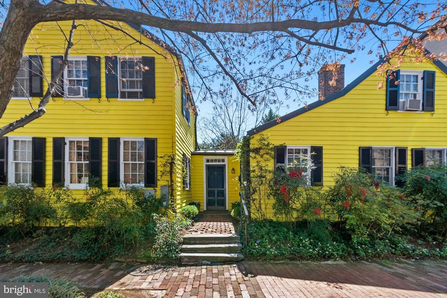 Quintessentially enchanting and charming property with a large wide garden and pool, on the market for the first time in nearly 60 years.  Originally built in the 1840's as two separate houses, these properties were combined and expanded in the 1920s by noted architects Horace Peaslee and Rose Greeley, who created a fine integration of the house and its lovely garden.  The rear of the house is "U" shaped, bringing the outdoors in, with all principal rooms opening to the expansive private garden.  First floor Owner's suite with 3 additional Bedrooms upstairs, two with sitting rooms.  Living Room and Dining Room with cathedral ceilings, Library with built-ins and wet bar, and a Home Office/Study.  Vintage Kitchen. 3 Fireplaces.  3 full baths.  A once-in-a-lifetime opportunity!