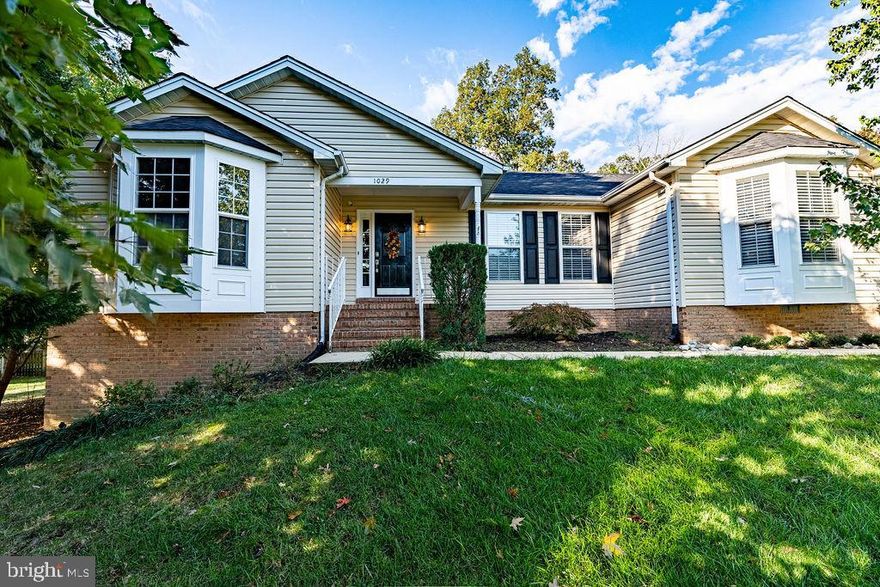 TEMP OFF while seller is in process of reviewing amd ratifying

***BACK TO ACTIVE,  with Backup offers in hand - show quickly!  
Welcome to 1029 Wiltshire Drive.  This absolutely charming rambler has a perfect layout, stunning kitchen, and TONS of potential for making it your own creation!  Beautiful bamboo flooring throughout,  2 pantries, large bedrooms, and a brick fireplace are just a few of the features that make this home the one!  The large unfinished basement leaves open endless possibilities for the next owner to increase living space!  The primary bedroom is connected by pocket doors to a front bedroom, perfect for a nursery or office! Don't miss the laundry/mud room with built in storage.  BRAND NEW ROOF, and a gorgeous yard on a perfectly quiet street -- don't miss this one before it goes!