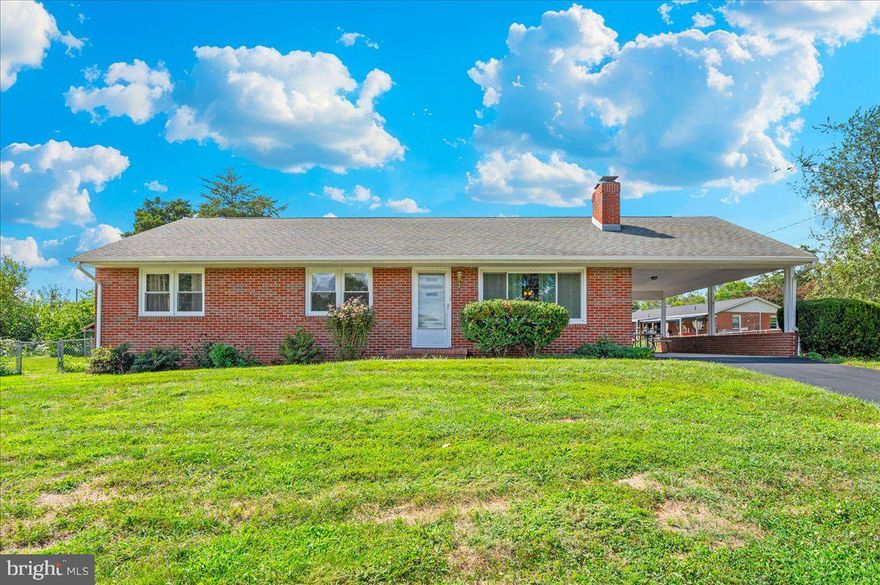 **OFFER DEADLINE Tuesday, Sept 2 @ 10am** Welcome to 12026 Christy Ave, a well-cared-for 3-bedroom, 2-bath rancher in the sought-after Holiday Acres neighborhood of Smithsburg. A true highlight of this property is the oversized 3-car detached garage, perfect for car enthusiasts, hobbies, or extra storage, along with an attached carport for everyday convenience. With two separate paved driveways, there’s plenty of space for parking! Inside, you’ll find hardwood floors throughout, a warm and inviting wood-burning fireplace in the living room, and the ease of main-level laundry. The unfinished basement offers endless potential for finishing, storage, or a workshop. The fenced backyard is ready for pets, play, or gardening, and with no HOA, you’ll have the freedom to make this home your own. Don’t miss this great opportunity in a fantastic Smithsburg location!