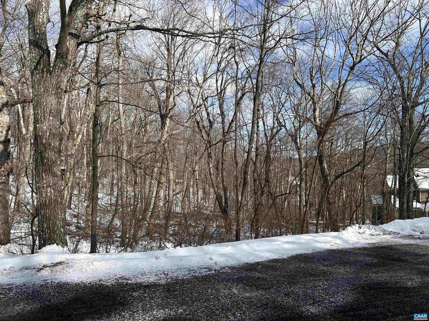 Wonderful level lot with easy entry featuring mature hardwoods located on a quiet col du sac. The perfect spot to build your mountain getaway home all within walking distance to Chestnut Springs pool, several great hiking trails and the Shamokin Springs Nature Reserve. The perfect balance of nature's beauty and resort amenities never to be repeated.