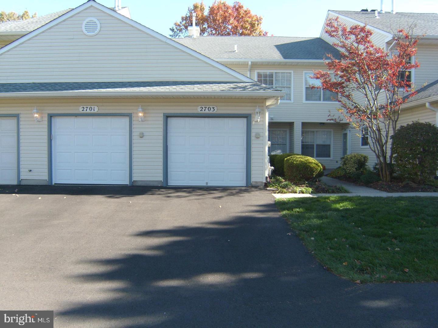 Welcome to a true turn key townhome. This beautifully updated 2 bedroom 2 1/2 bath home in highly sought after Pennsbury school district awaits. Upon entry, the stunning hardwood floors and neutral color palette provide a warm and welcoming feel. The kitchen has new granite counter tops and is sun drenched through the oversize bay window located in the breakfast nook. The living room has a tiled gas fireplace, carpeted dining room with sliding glass doors which lead to the patio. The master bedroom is a welcome retreat after a long day with the large ensuite which boasts of a double vanity, oversized spa tub separate shower and vaulted ceiling. There are two closets, one is a walk in closet. Upon exiting the master, you approach the second bedroom. It has endless natural light from the oversized windows accented with a timeless style ceiling fan. Just off to the right of the entrance to the 2nd bedroom is the classically remodeled second bath. This property is definitely a "Must See."
This property is in a premiere location for an easy commute by rail or car to Philadelphia, NYC and Princeton.