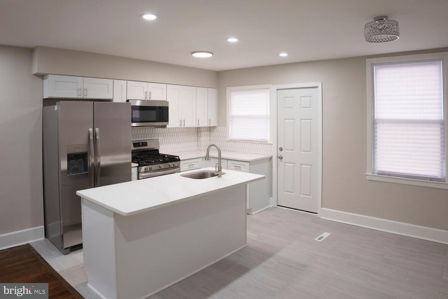 Welcome to 107 Larue Sq, where timeless charm meets modern style in the heart of Cherry Hill! This beautifully updated 3-bedroom, 2.5-bath home is move-in ready and full of thoughtful details. Step inside to find original hardwood floors that add character and warmth, paired with sleek quartz countertops and crisp white shaker cabinets in the modern kitchen.

Upstairs, you’ll find hardwood floors in both spacious bedrooms and updated tile work throughout, blending comfort and durability. The home also features central A/C and heat for year-round comfort and a generously sized backyard—perfect for entertaining, gardening, or simply soaking up the sunshine. With stylish upgrades and classic finishes, 107 LaRue Sq is the perfect place to call home. Come see it for yourself!