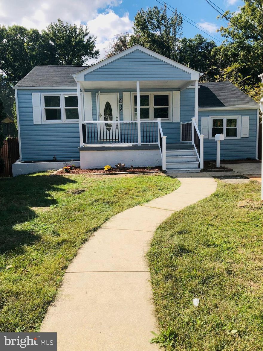 Welcome to this newly renovated 2 level single family home.  It is Move in ready and has been freshly painted. The home features  in the first level  2  bedrooms and 1 beautiful full bathroom  an updated kitchen with stainless steel appliances  and granite countertops.   A bonus room  perfect for a family room or an office. 
In the basement there are 2 more rooms with a new installed carpet and a full bathroom.  The front of the house has  a  large  driveway surrounded by trees for privacy,  perfect to park  3 cars,  a  covered front porch where you can enjoy your mornings coffee.  At the back of the house there is  a huge backyard perfect for family gatherings.   Remodeling Includes:  new systems,  new roof,  updated kitchen and bathrooms, new flooring and carpet, new windows were installed in 2018 
Seller offers a 1 year Home Warranty.
Make your appointment today.