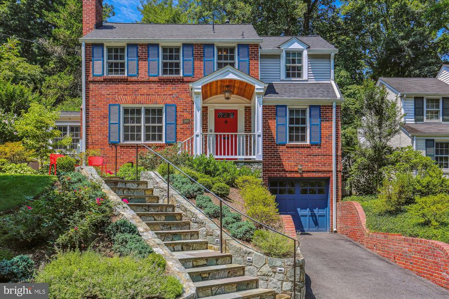 **OPEN HOUSE CANCELLED** **UNDER CONTRACT** Nestled in Bethesda’s sought-after Woodacres neighborhood, this classic colonial is situated on a beautifully manicured lot. This 4 bedrooms, 2 Full Baths and 1 Half Bath has 2,391 SQFT of living space. Enter the home and you are greeted with stunning hardwood floors throughout, a fireplace to cozy up to in the Living Room and a spacious Den with built-ins. A fabulous renovated Eat-in kitchen that features tons of cabinets, stainless steel appliances and a kitchen island. The home office is located off the company-sized dining room that flows beautifully into the sun-room. Enjoy time outside on the back patio that leads to the lush greenery. Upstairs you will find a spacious Primary bedroom with en-suite bath, three additional sun-filled bedrooms and second full bath. The one-car garage leads into the finished basement which offers a laundry area and a workshop closet. Come and see why Woodacres is one of Bethesda’s desired neighborhoods. **Offers will be reviewed as received**