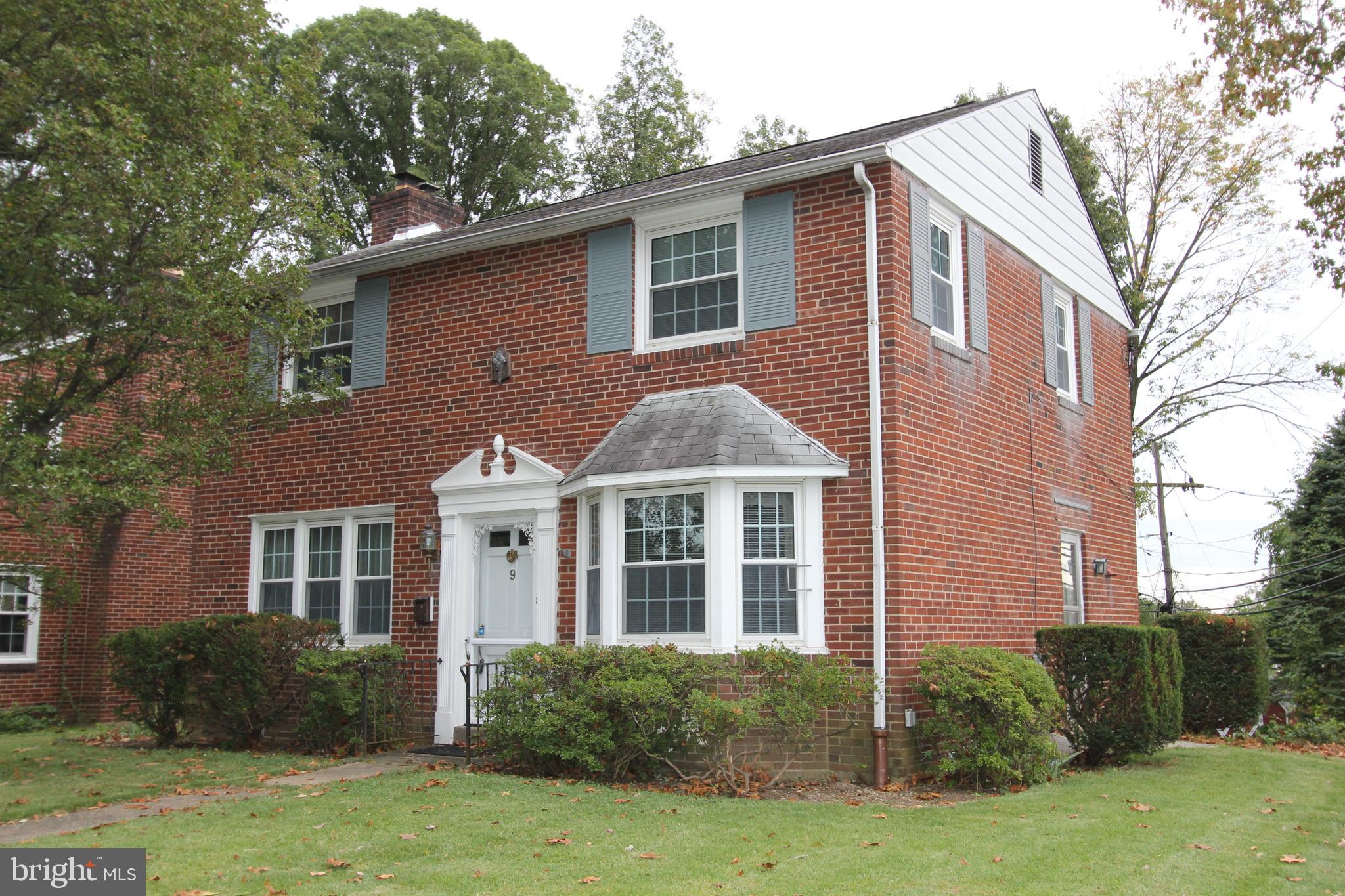 This is an amazing Havertown value with convenience to everything. This well-maintained brick colonial home has only ever had one owner and now awaits its next owner to make it their forever home. It boasts newer mechanicals, replacement windows and hardwood floors throughout. As you enter the home you will notice the wood burning fireplace that warms the living room. The formal dining room takes you to the eat in kitchen with updated range. The kitchen has a side door that gives you access to the driveway and attached garage. Upstairs you will find a light filled hallway compliments of a French door leading to the roof deck. The second floor also has three spacious bedrooms and a full hall bathroom. The full basement is partially finished with original wood paneling and a half bathroom. This home is close to public transportation, Pilgrim Gardens Shopping Center, Hilltop Park, Steel Field and the Darby Creek Trail. This is a must see for the family looking for a single home in Haverford Township.