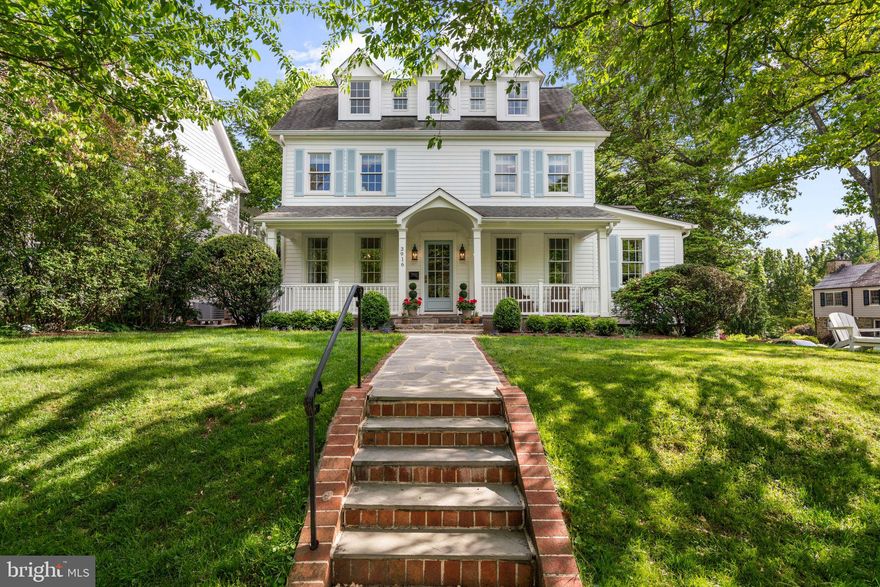 This Chevy Chase Colonial stunner has always been a head-turner, with each chapter bringing its own layer of care and improvement. But this is the moment where it all comes together. What has long been a well-loved home has now found its best, most complete expression. And we all rejoice. 

Set on a prominent corner in the Town of Chevy Chase, 3916 Blackthorn Street reflects a thoughtful, hands-on transformation by owners who have carefully shaped the home to feel welcoming, comfortable, and quietly refined.

From the moment you arrive, that intention is clear. The entire exterior has been freshly painted, complemented by newly added shutters, enhanced lighting, and antique custom front door that creates a sense of arrival. A custom arbor, fenced yard, and crafted side gate charm and function, while the covered front porch offers a natural gathering point for everything from morning coffee to evening conversations.

Inside, the home unfolds across four finished levels, offering both scale and flexibility. With six bedrooms and six full baths, the layout provides privacy where needed and connection where it matters, including workspace on each level. The rooms feel defined yet open, allowing the house to adapt easily to how you live day to day.

The main level balances openness with warmth. Hardwood floors have been sanded and stained to bring out their richness, while built-ins in the dining area have been enhanced for additional storage. In the living room, an antique fireplace mantel was added as a focal point, grounding the space and adding a layer of comfort. The home office / main floor guest room is tucked away. Easily configured into a main floor bedroom suite, it includes closet space and an adjacent en suite full bath for further functionality. 

The open kitchen, outfitted with professional-grade stainless steel appliances, connects seamlessly to the surrounding living and dining areas. With a large center island with ample counter space encourages gatherings. Open to the oversized family room and additional dining space, it serves as the true heart of the home. The family room is lined with oversized windows and multiple french doors connecting entertainment spaces indoors and out. It features oversized built-ins, a fireplace, and light flooding from all sides.

Throughout the home, finishes feel elevated but not overdone. Lighting from Visual Comfort and tailored window treatments from Elizabeth Eakins and Jasper create a cohesive, layered look that adds to the overall sense of ease.

Upstairs, the bedroom levels continue that balance of comfort and versatility. The second floor includes three large bedrooms, a renovated hall bath. In addition, a massive primary suite with multiple closets, and a fully renovated en suite bath creates a sumptuous, private retreat 

The third-floor loft, with cathedral ceilings and multiple skylights, works as a private suite, office, or flexible retreat. With a fully renovated full bath, ample storage, and statement lighting, it’s yet another living space designed for today’s lifestyles. The lower level has been fully finished as a true extension of the home, offering an in-law or guest apartment complete with its own kitchen, living area, legal bedroom, and accessible full bath.

The exterior spaces have been equally considered. Multiple decks extend the living areas outdoors, while practical improvements such as buried downspouts, an added hose bib, and under-deck storage access reflect the level of care throughout. A curb cut has already been installed, setting up the opportunity for a future driveway and garage.

All just moments from Metro, downtown Bethesda, and easy commute to Downtown D.C., this home offers a rare combination of classic character, meaningful updates, and everyday convenience. The Town of Chevy Chase is a vibrant residential enclave known for its well-maintained streets, architectural charm, and unparalleled convenience.