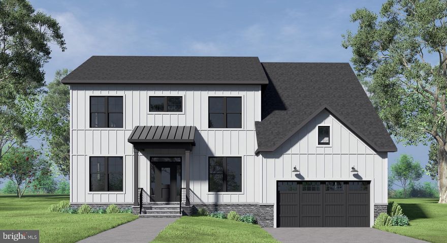 * PRE-CONSTRUCTION OPPORTUNITY – COMPLETION FORECAST: SUMMER2026. Evergreene Homes is excited to introduce our latest project in The Town of Vienna. Quality, Value, and Location! Conveniently situated just minutes from shopping and dining in downtown Vienna and Tysons Corner, you’ll also have quick access to major routes like Route 123, I-66, and I-495.
The Foxmoor model offers 3,804 square feet of living space above grade, featuring our Platinum Included Features Package. Personalize your home to suit your family’s lifestyle with a variety of available structural options such as: morning room extension off the kitchen, main-level guest suite with a full bath, private study, butler’s pantry, upper-level laundry room cabinets with sink, and Basement options: rec room, exercise room, media room, bedroom, and full bath. Upon entering the home, you're greeted by gleaming hardwood floors and an elegant dual staircase, opening to the formal living room and dining room. The Deluxe Kitchen is a showstopper, featuring 42" oversized soft-close cabinetry, your choice of granite or quartz countertops, and a large island with seating and additional storage—perfect for both daily use and entertaining. The spacious Great Room includes a gas fireplace, a dedicated wall for your entertainment center, and a striking coffered ceiling detail. Add the optional built-in lockers and cubbies to the Mud Room to keep shoes, jackets, and sports gear organized. The main-level den and optional study provide the ideal space for working from home. On the upper level, the highlight is the expansive Owner’s Suite complete with a sitting room and oversized walk-in closets, accessible from both the bedroom and the spa-like bathroom. The suite also features elegant box ceilings, dual vanities, a frameless glass shower, and plenty of storage. Each of the three additional upper-level bedrooms is generously sized with its own en-suite bathroom. Every Evergreene home includes quality features such as a whole-house fan on the second level to improve air quality, a humidifier, electronic air cleaner, ample recessed lighting, and a best-in-class 10-year transferable builder’s warranty. Don't miss the chance to personalize and create your dream home in the heart of Vienna Woods! Floor plans and photos are for informational purposes only; some items depicted may be optional and not included in the listed price.”