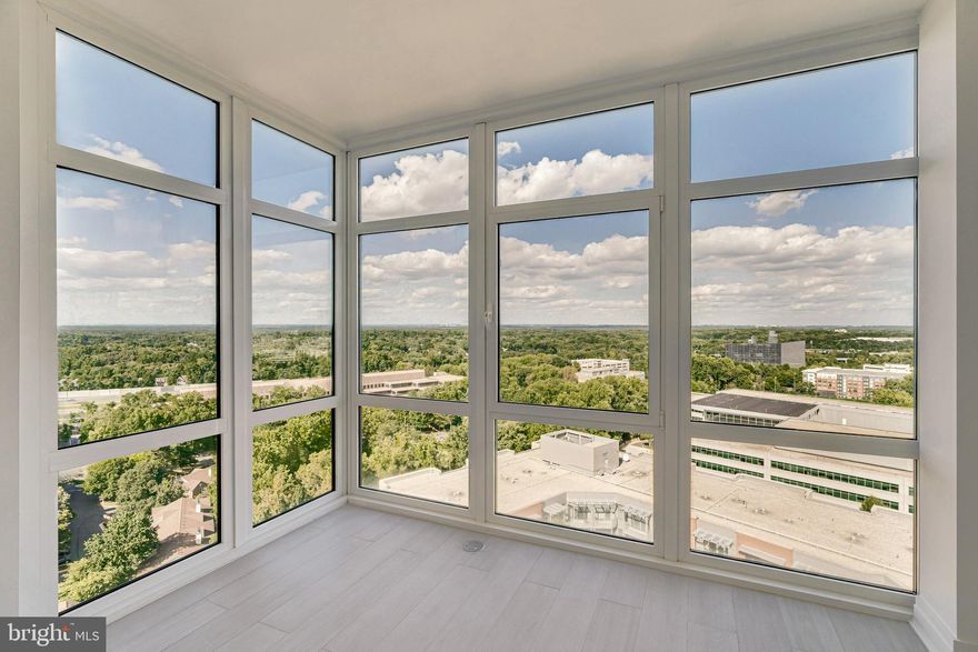 Amazing View! And recently updated. Feels like Penthouse living with just about every amenity. One of the largest 1 bed layouts in the building. The entire unit was redone with modern finishes that include new luxury ceramic tile flooring, Caesarstone quartz countertops, upgraded appliances, and much more! Maximized closet space with built in organizers, washer and dryer in your unit. It sits on the east side of the building with floor to ceiling windows and has unobstructed views of the Cathedral and Washington monument!! Harris Teeter is right next door and it's close to Capital One, Fannie Mae, and major commuter routes and public transit as well. Gas and Water included. Tenant pay ONLY Electricity and Internet(optional), Just some of the amenities to take advantage of- 24/7 Fitness Center, Bar/Lounge, Billiards, entertaining room, courtyard, outdoor pool, guest rooms available, concierge, and more! $300 condo move-in (registration, non refundable), $250 elevator use fee (refundable after moving in if no damage). Tenant only pay Electricity and Internet (optional). The Condo Fee that owner pays includes Gas, Water, and Sewer.