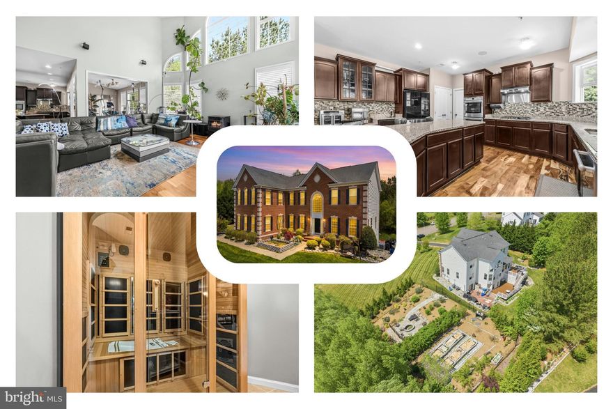 Welcome to 6728 Osborne Hill Road in Upper Marlboro, a thoughtfully designed three-level home offering over 6,000 square feet where everyday functionality meets a truly distinctive outdoor lifestyle. The main level opens with a dramatic two-story foyer and an equally impressive two-story great room, connected by a dual staircase that enhances both flow and architectural presence. A well-balanced layout includes a sitting room, formal dining room, private office, and a well-equipped kitchen with granite countertops, a large island, and stainless-steel appliances, flowing into a bright breakfast room and the main living area for easy gathering.

Upstairs, four generously sized bedrooms—each with ceiling fans—provide comfortable retreats, including a spacious primary suite that elevates daily living with a double vanity, walk-in shower with dual showerheads, two private water closets, a hot tub, and a dedicated sauna for a spa-like experience at home. An overlook to the great room below adds a sense of openness throughout the upper level. The lower level extends the home’s versatility with a large game room, fifth bedroom and full bath, exercise room, storage area, and a dedicated grow room that complements the home’s unique outdoor features.

Outdoor living is where this property truly sets itself apart. A large multi-level deck with both main and lower-level access creates seamless transitions for entertaining or relaxing, while beyond it lies a rare, fully established half-acre edible garden and private orchard. Thoughtfully cultivated over years, this space includes a wide variety of mature plantings—apple, pear, persimmon, plum, olive, paw paw, peach, apricot, cherry, and fig trees, along with blackberry, blueberry, gooseberry, raspberry, and strawberry bushes, plus nine grapevines. Designed for continuous seasonal harvest, the garden offers a true farm-to-table experience right at home and represents years of growth and care that would be difficult to replicate.

Conveniently located near major commuter routes including Route 301, Route 4, and Interstate 495, the home provides access to Washington, D.C. and major employers such as Joint Base Andrews. Shopping, dining, and entertainment options await at Woodmore Towne Centre and National Harbor, with outdoor recreation nearby at Watkins Regional Park. This home offers a rare blend of space, flexibility, and a standout outdoor feature that elevates everyday living.

Mortgage savings may be available for buyers of this listing.
Virtually Staged