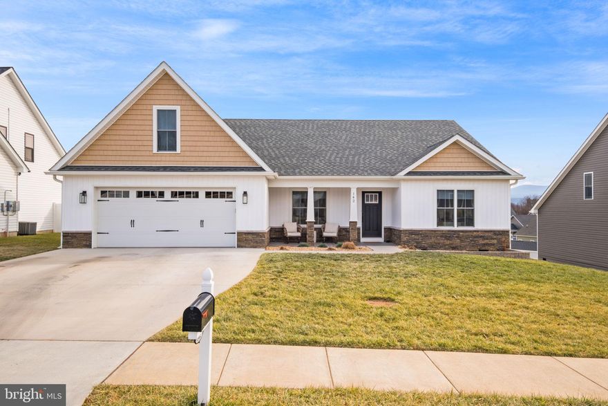 Welcome to 142 Lindburgh Drive in the sought-after Oakbridge Community of Bridgeport! This upgraded, meticulously maintainedhome features an open floor plan with vaulted ceilings and an abundance of natural light. Featuring luxury vinyl flooring, waterfall quartz counters, birchcabinets, and stainless steel appliances, this stunning home was built to impress. The main-level split-bedroom floor plan features a spacious primarysuite with a walk-in closet and a luxurious bathroom, as well as an additional three bedrooms. As if this is not enough, this home also features a large20x12 bonus room and a covered back porch to enjoy the mountain views. From the moment you walk up to this pristine stone and board & battenresidence, you will be impressed by the craftsmanship and care taken of this 2024 home. Call to schedule your showing today!