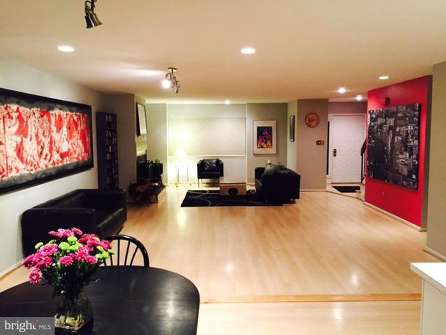 The ultimate in open plan design!  Best location in Ruxton Crossing, convenient to everything. 2 minutes from 695 @ Charles St, 3 minutes to I-83. Unit has a large rear deck that overlooks the common area landscaping.  Open plan Living/Dining/Kitchen offers endless possibilities.  Full finished basement can be family/rec room or convert to 4th BR or home office.  Estate Sale, being sold As Is.