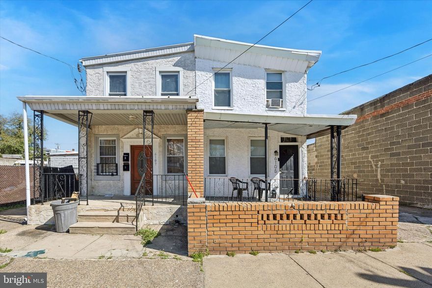 Duplex in the heart of West Philadelphia’s Haddington neighborhood, just steps from Carroll Park and the Haverford Avenue trolley line. This fully renovated property features two 1-bedroom, 1-bathroom units—each with its own private entrance and separately metered utilities. Projected rental income is $2,480/month, making this an ideal opportunity for investors or owner-occupants looking to house hack and offset their mortgage.

Both units offer bright living spaces, updated kitchens with modern appliances, and clean, contemporary bathrooms. Each apartment is move-in ready with separate systems and utilities, simplifying property management and tenant responsibility.

Located in a transit-accessible neighborhood close to green space, shopping, and dining, this duplex is a smart addition to any real estate portfolio. Whether you're an investor seeking steady cash flow or a buyer looking to live in one unit while renting the other, this property offers flexibility, value, and long-term potential.