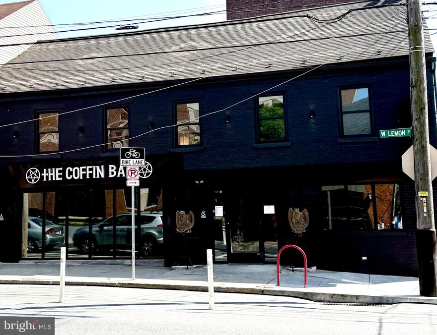 Introducing 30 W Lemon Street — a turnkey +/- 4,500 SF restaurant or retail property in the heart of Downtown Lancaster. Originally built in 1910 and fully renovated in 2023 with over $850,000 in improvements, the property features extensive structural upgrades, large modern windows, and a refreshed interior ideal for today’s dining or retail concepts. Zoned CB1 (Central Business Core), this property includes both the real estate and business assets, complemented by valuable CRIZ credits for added investment benefit. Surrounded by acclaimed restaurants, galleries, and entertainment venues—and just steps from Gallery Row, Lancaster Central Market and Clipper Magazine Stadium—this location offers exceptional visibility, heavy foot traffic, and vibrant urban energy.