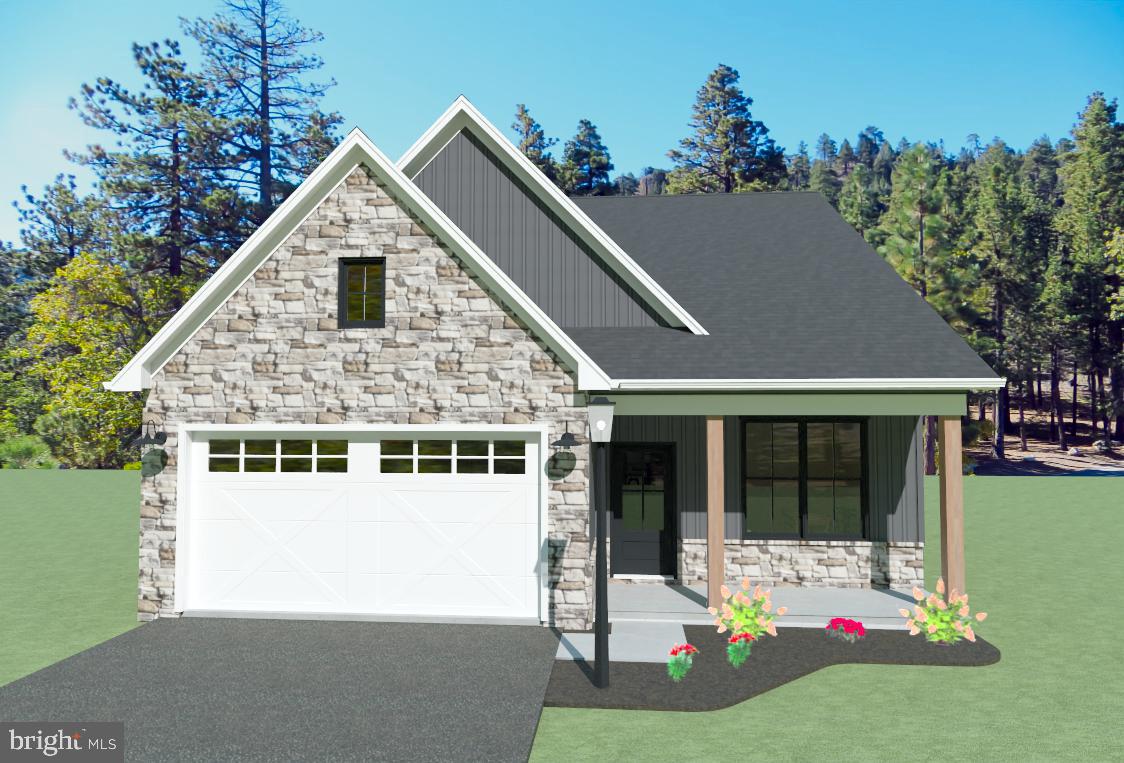 The Hemlock is a beautiful 3 bed, 2.5 bath, 2,278 square foot home that is going to be our last model home built in Birch Grove, conveniently located in Camp Hill. The quaint cul-de-sac offers ample privacy while also being just minutes from Rt. 15. This home features first floor living with open concept kitchen, dining, and great room. The kitchen provides a generous amount of cabinet space, quartz countertops, a 6-foot island, and a huge walk-in pantry. Off of the kitchen is a laundry/mud room which leads to the 2-car garage. The great room includes built-in benches flanking the beautiful floor to ceiling stone gas fireplace. The first-floor owner's suite includes a generously sized bedroom with 10 feet of windows and tray ceiling, a full bathroom with double sink and full tile shower as well as a walk-in closet. The first floor also includes an office and powder room located off of the foyer. Upstairs there are two bedrooms each with walk-in closets, a full bathroom with double sink, and the mechanical room.
Pricing is NOT a base price. At this price, the home is LOADED. Finishes included in price are similar to our model home at Lot 21 - 4120 Locust Road. Renderings portray the finished product. Colors are subject to change. Our “base” options included in that pricing are well above builder grade so, as an example, you don’t need to upgrade with an additional fee to get nice kitchen cabinets. All homes are optioned out with quartz in the kitchen and bathrooms on the first floor, LVP flooring, soft close cabinetry, stainless steel appliances, Andersen 100 series windows, etc. all as a starting point. So, no worries about massive up charges on those prices to have a beautiful custom home. Call today to see if together we can build the home of your dreams!