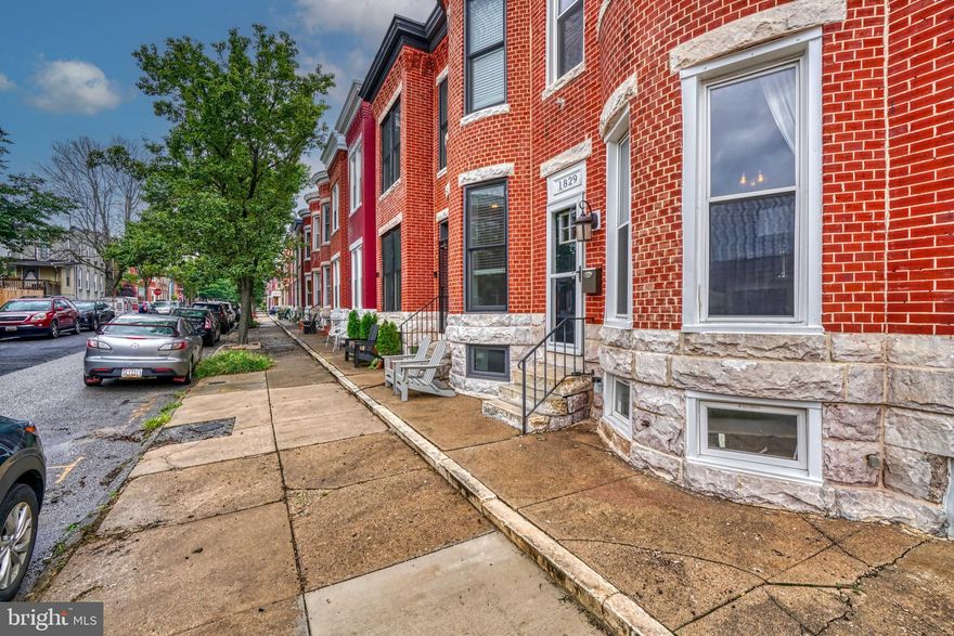 Recently renovated, this Riverside charmer is sure to please and is also located on one of the neighborhoods most desirable blocks. One block from Riverside Park, this street is filled with so much character and coziness to call home! This end of row house, dead end street, offers less traffic and more privacy along with a parking pad in the rear. Enter into the main level floor you will find a front bay window, gleaming hardwood floors through out, exposed brick wall in the living room, and recessed lighting. both full bathrooms upstairs have been fully renovated with high end tile/finishes. At last, enjoy relaxing on the brand new roof top deck.