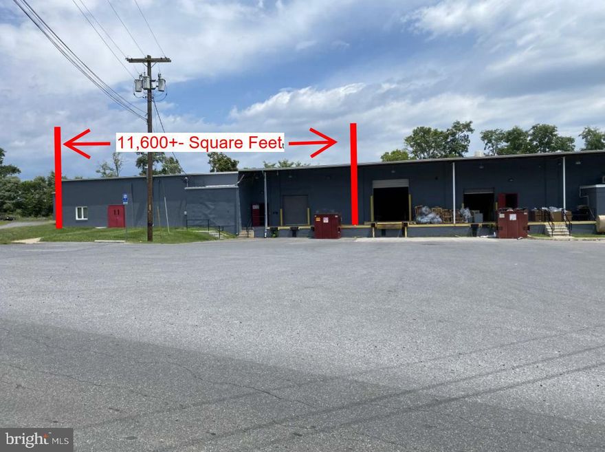 11,600± SF industrial/flex space with approximately 1,800± SF of office/mezzanine and 9,800± SF of warehouse in rare M2 zoning near the Winchester City/Frederick County line. This suite offers a practical combination of office and high‑function warehouse with loading, 3‑phase power, and on‑site parking—well suited for contractor, service, light production, or distribution users seeking an efficient operational base in the Winchester market.