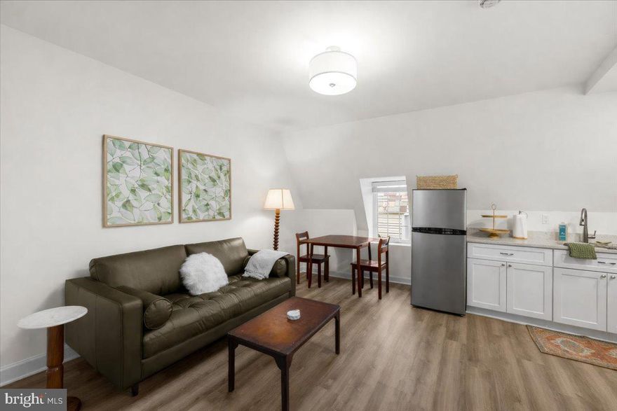 Fully Furnished Apartment with Utilities Included! Tenant Pays for Internet.

Step into this stunning, fully renovated 1-bedroom, 1-bath apartment, brand new from top to bottom! Situated above a charming Irish pub in the heart of Warrenton, VA, this unique home blends modern luxury with the vibrant energy of historic downtown.

✅ All Utilities covered by the landlord
✅ Wired for high-speed internet (tenant responsibility for monthly cost)
✅ Shared Laundry Room on floor


No detail was overlooked in this complete transformation. Upgrades include brand-new windows, a modern HVAC system, and a high-efficiency hot water heater for ultimate comfort and peace of mind. The apartment boasts gorgeous new flooring, contemporary lighting, and a fully rebuilt kitchen featuring stainless steel appliances, sleek countertops, and custom cabinetry.

The spacious bedroom offers a large closet, while the elegant bathroom has been completely redesigned with high-end finishes. A shared washer and dryer are conveniently located on the same floor.

This apartment delivers unmatched comfort, energy efficiency, and modern design in a lively, historic setting. Don’t miss out—schedule your private showing today!