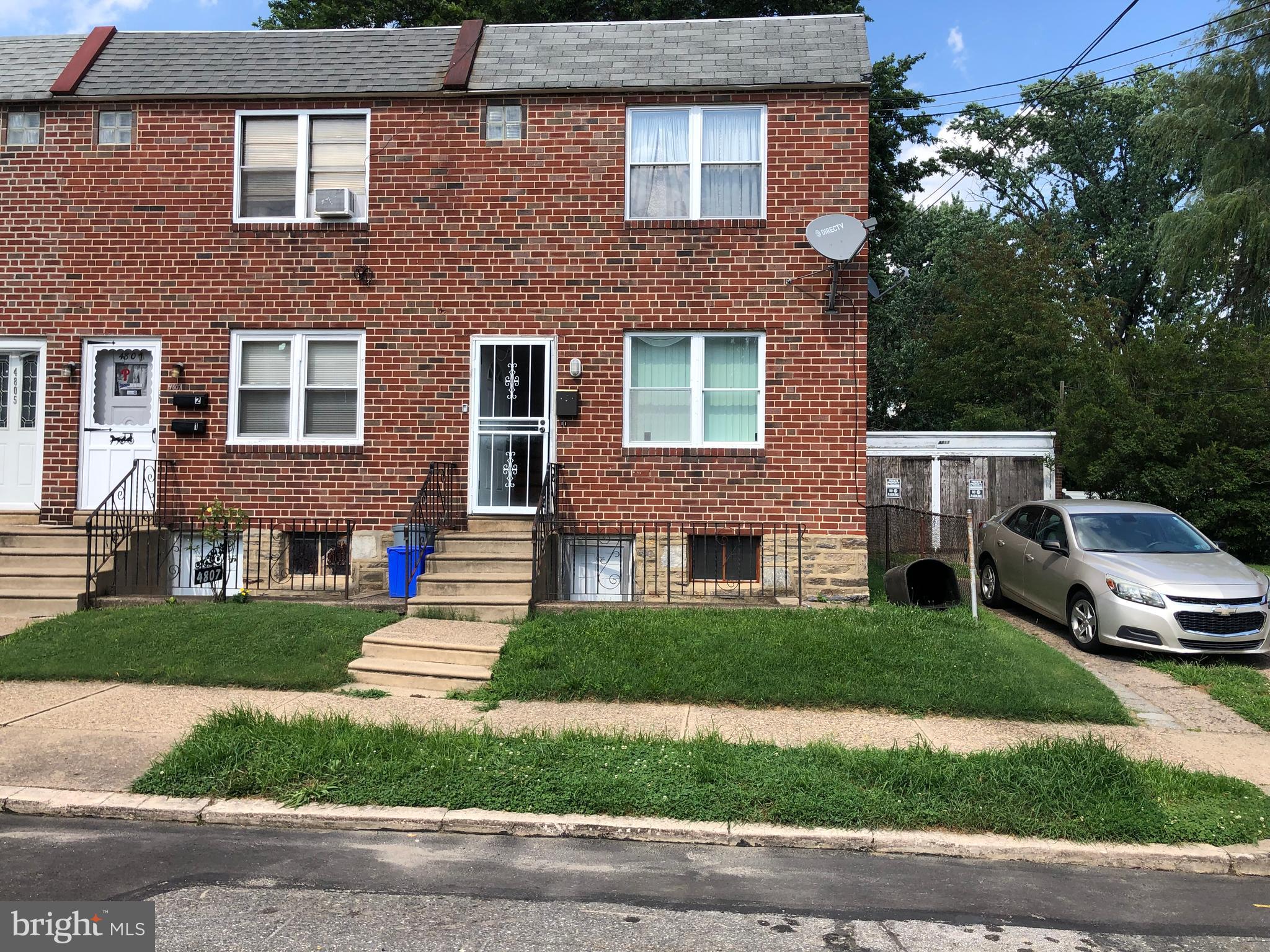 Clean, spacious, and updated 1 bedroom apartment with private laundry and plenty of street parking is ready for you! This unit rarely becomes available. Great location on a quiet street yet close to Fishtown and easy access to I-95 and to Tacony-Palmyra and Betsy Ross bridges. This unit features laminate wood floors in the living room and bedroom, an eat-in kitchen with dark Shaker-style cabinets, granite countertops, four burner gas range, over the range microwave, and refrigerator. The full bathroom has ceramic tile surround and flooring. You have interior access to the basement with washer, dryer and utility sink and access to the partially fenced backyard. This wonderful unit in a convenient location is available now!