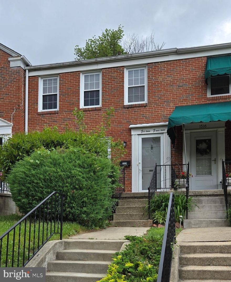 Great Loch raven manor location, close to shopping, highway, etc.  Freshly painted and new finished hardwood floors, remodeled kitchen with all new appliances make this a great place to call home.