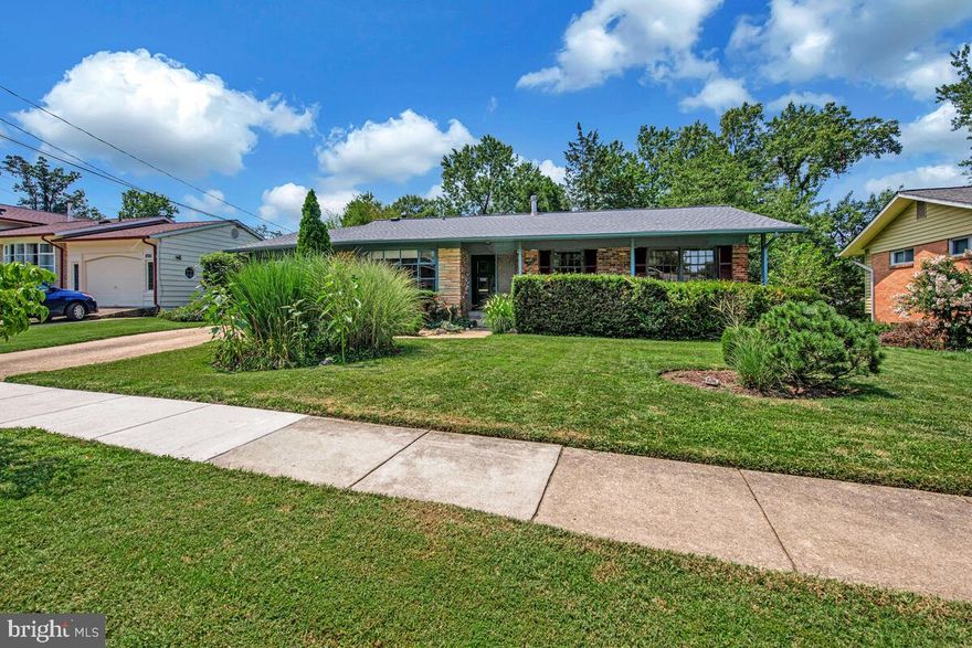 Well maintained three bedroom, two and a half bath rambler. Largest bedroom has private bath. Older remodel on kitchen. Hardwood floors on main level. Most windows have been replaced. New roof. Newer furnace and air conditioner. Eatin kitchen and separate dining area. Wood burning fireplace in recreation room. Landscaped yard. Carport and off street parking.