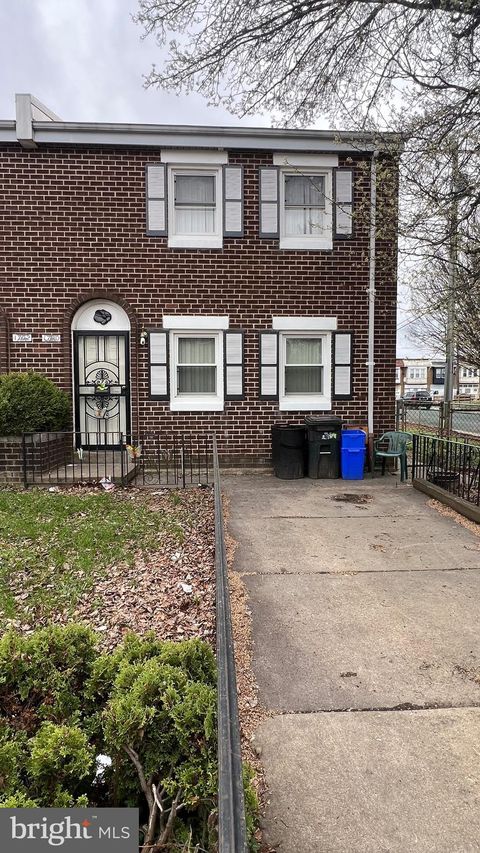 Townhouse For Sale - 1700 Plum Street<br/> PHILADELPHIA, PA 19124