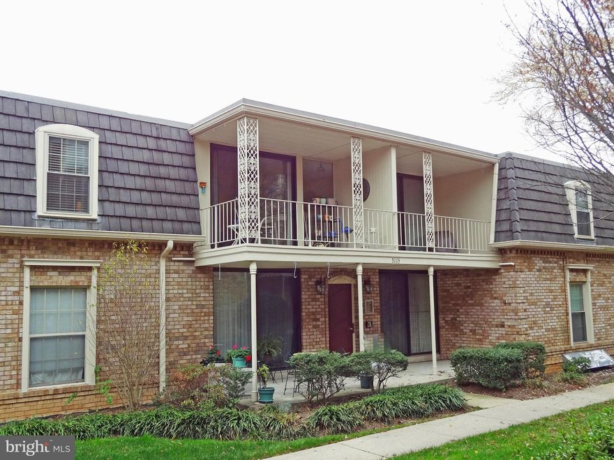 Remodeled 1br/1ba upper-level condo in The Chateaux. New kitchen 2013 w/SS appliances, granite countertops. Brand New Bath w/ceramic tile. Extra large private balcony. 2 large walk-in closets. This unit include all utilities and garage parking. Located in 7 corners-shopping/restaurants/metro bus/Fall Church metro rail stations. Seller is related to Listing Agent.