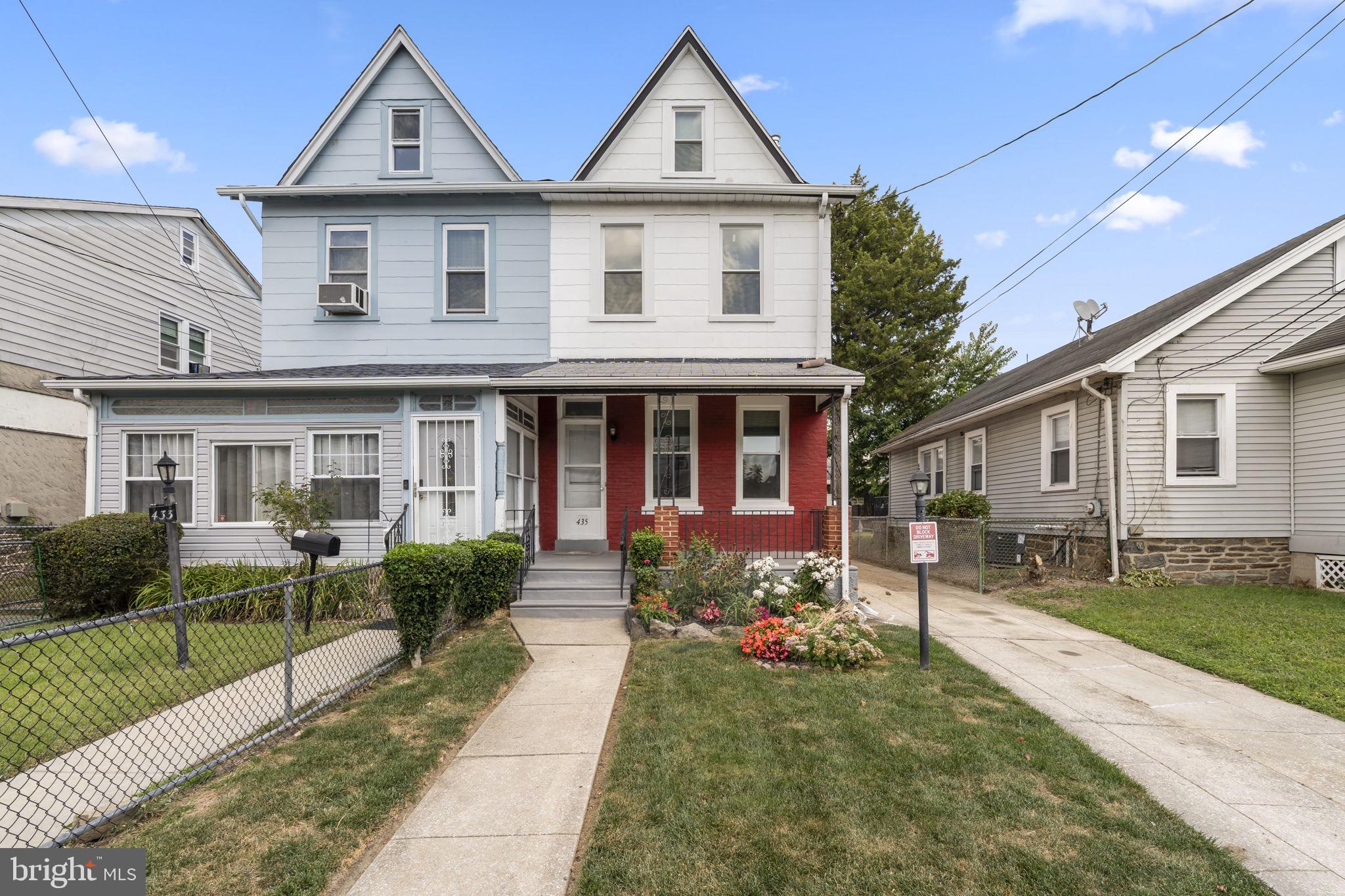 Welcome to 435 Bonsall Ave in Lansdowne! This charming 4-bedroom, 1-bath twin spans 1,304 sq ft and has been thoughtfully updated for modern living. Enjoy a remodeled kitchen, new windows, a 2022 garage roof, a 2019 house roof, and a covered roof over the back porch.
The home features timeless hardwood floors and a semi-open layout, with bright living and dining rooms that flow seamlessly into the eat-in kitchen, offering easy access to the backyard and detached garage. The clean, dry basement provides ample laundry and storage space. Upstairs, you’ll find three bedrooms and a full hall bath, plus a walk-up attic that can serve as a fourth bedroom with extra storage.
Relax on the covered front and back porches or take advantage of the long driveway, backyard, and heated, electric-equipped detached garage. Ideally located near the Fernwood-Yeadon train station and the 108 bus line, this home combines comfort, convenience, and functionality.
Please respect the property—no trespassing unless accompanied by a real estate agent.