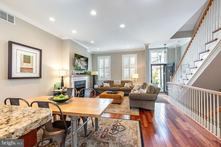 Opportunity of a lifetime! 3,700 square foot 22' wide CORNER luxury home on tucked away Salter Street in the sweet spot of Queen Village (where 2nd St & Moyamensing meet) with 5-stop ELEVATOR + deeded PARKING. Charming cobblestone street. Bricked yard with greenery + fantastic top level deck with retractable awnings. This 4 bedroom, 3 full bath luxury home has a magical feel - high ceilings, oversized windows bringing in light, timeless designer finishes throughout and spaces that fit large furniture (no compromises). During its ownership, 925 S 2nd St A1 has been a gathering place for holidays, special occasions and everyday. Enter the glorious living/dining room with gourmet kitchen and bonus space  - all leading to the spacious outdoor space rare for Center City. Viking and Bosch appliances and plenty of counter space + storage in the kitchen. Pantry. Take the elevator or walk down to the lower level that's used as a den/fitness area, but could be a bedroom. Full tiled bath. Lots of storage space. On the second floor is the primary suite, a calm oasis with fireplace, Juliet balcony, custom walk-in closet and luxurious bath with jacuzzi tub, shower, double vanities and private commode. The third floor hosts 2 more well-proportioned bedrooms with ample closets, one a walk-in. A full tiled bath is accessible to both bedrooms. Convenient washer/dryer on this floor. Top floor is an entertainer's dream, an expansive great room with stunning Cathedral ceilings, an oversized deck with retractable awnings to make the room seem larger + incredible views! The sunlight up here is terrific. This would also make the best of the best home office (or a guest spot). 925 S 2nd St A1 comes with its own separately deeded parking spot - P3, which is adjacent to the home. Feel good, easy living. Located in the heart of Queen Village, convenient to Penn's Landing, the waterfront, Bella Vista, Society HIll and many Center City neighborhoods. Ideal for someone who needs to commute via 95/676/76 or over the bridges to NJ. Schedule your showing today!