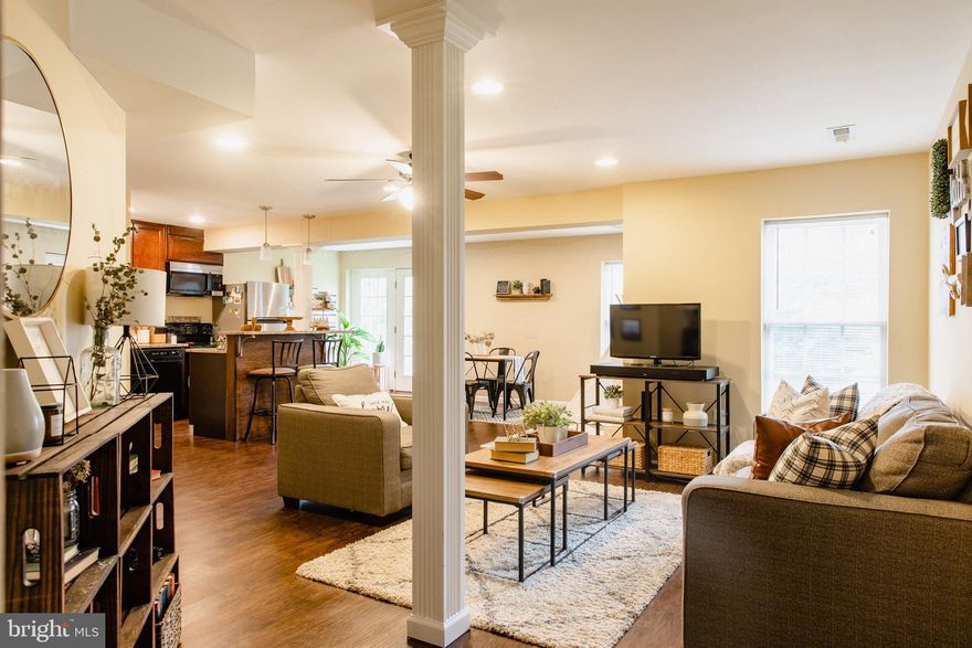 Welcome home to this SPACIOUS 1 bedroom w/ den apartment nestled in the beautiful community of Villages Of Urbana! This gorgeous basement apartment has a private entrance and plenty of natural light. The updated kitchen is fully-equipped with stove, microwave, dishwasher, full-size fridge and granite countertops. There is a large bedroom with an oversized walk-in closet. The second room could be used as an office or flex space. Washer and dryer are included along with extra storage space. GREAT LOCATION near community centers, recreational areas, walking paths and parks, restaurants, library, and more. Easy on/off major commuter routes. Close to schools. Off-street parking is available in front of home. Bonus: ALL UTILITIES INCLUDED!! Do not miss this incredible opportunity! Available August 15th. Looking for a 12-24 month lease. Everyone 18 or older must submit an application. The fee is $50/applicant which is non-refundable. All applicants must have a 650 minimum credit score. Income must be 3x the rent amount. When seeing the property, please be respectful and do not touch or tamper with any of the current tenant's belongings.