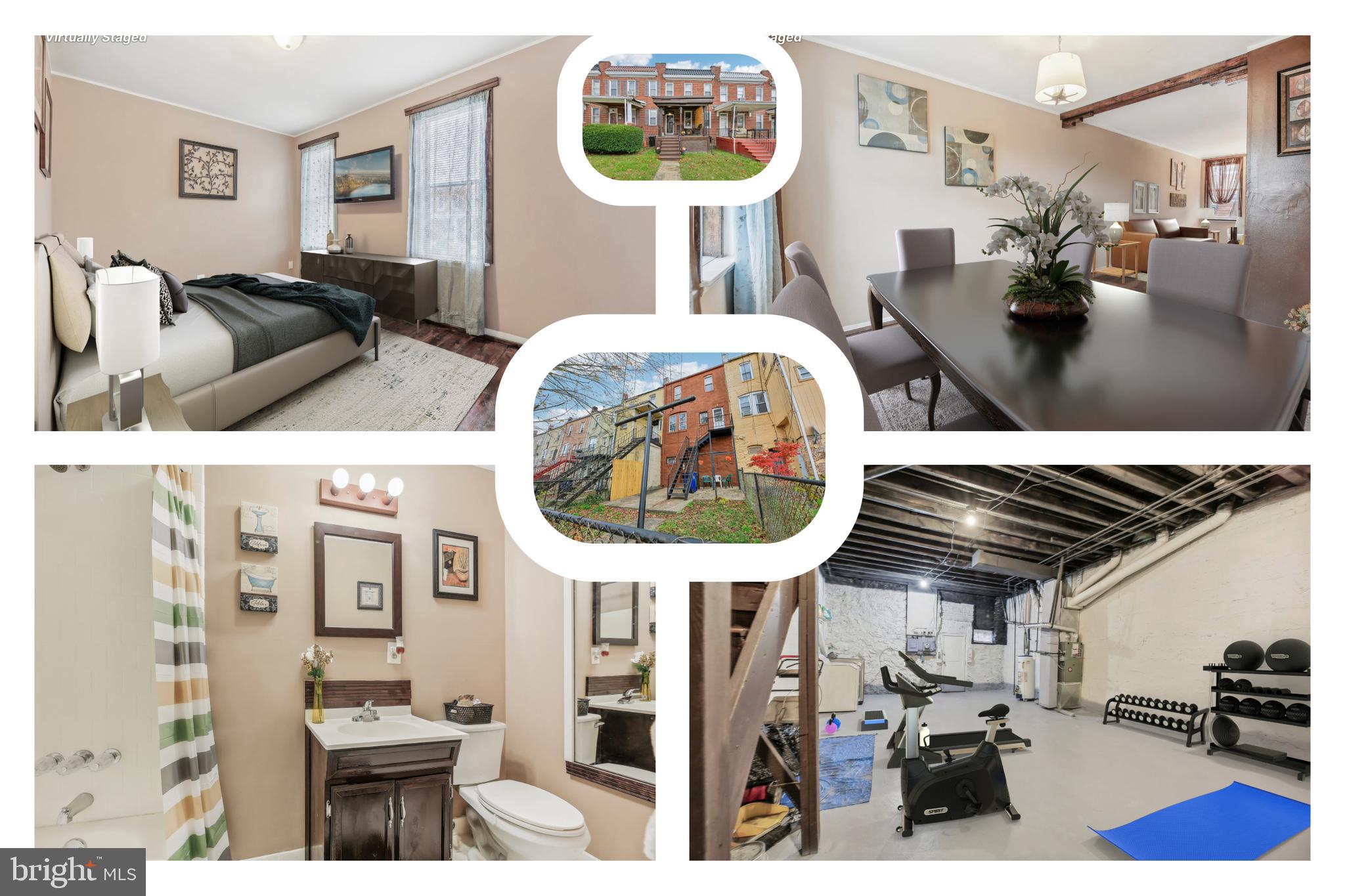 Welcome to this inviting 3-bedroom, 1-bathroom home in Baltimore, where charm and modern updates blend seamlessly. Fresh paint, hardwood floors, and crown molding enhance the warm and welcoming atmosphere.
The main floor features a spacious living room with abundant natural light, a dining area, and a thoughtfully updated kitchen with new appliances and stylish cabinetry, creating a functional and inviting space for daily living.
Upstairs, three bedrooms provide comfortable retreats, while the full bathroom offers contemporary fixtures for convenience. The lower level is a versatile full basement, ready to meet your storage or workspace needs.
Outside, the home boasts a charming front porch and a yard, ideal for entertaining or enjoying quiet moments outdoors.
Situated in a friendly neighborhood, this property offers easy access to major shopping centers, downtown Baltimore, and the beltway leading to Washington, D.C., all within a short drive. Move-in ready, this home is waiting for you to make it your own.